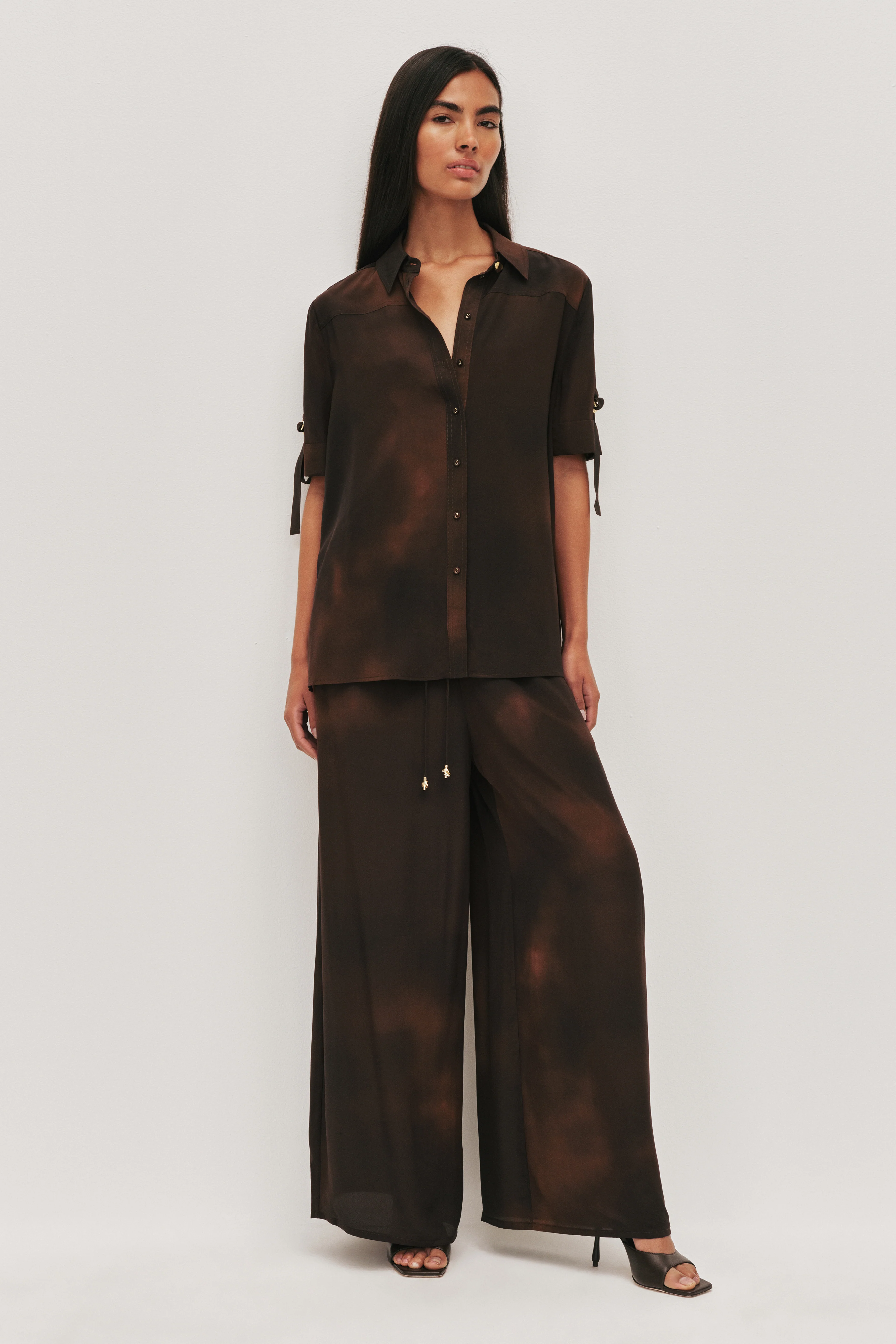 Glaze Silk Shirt