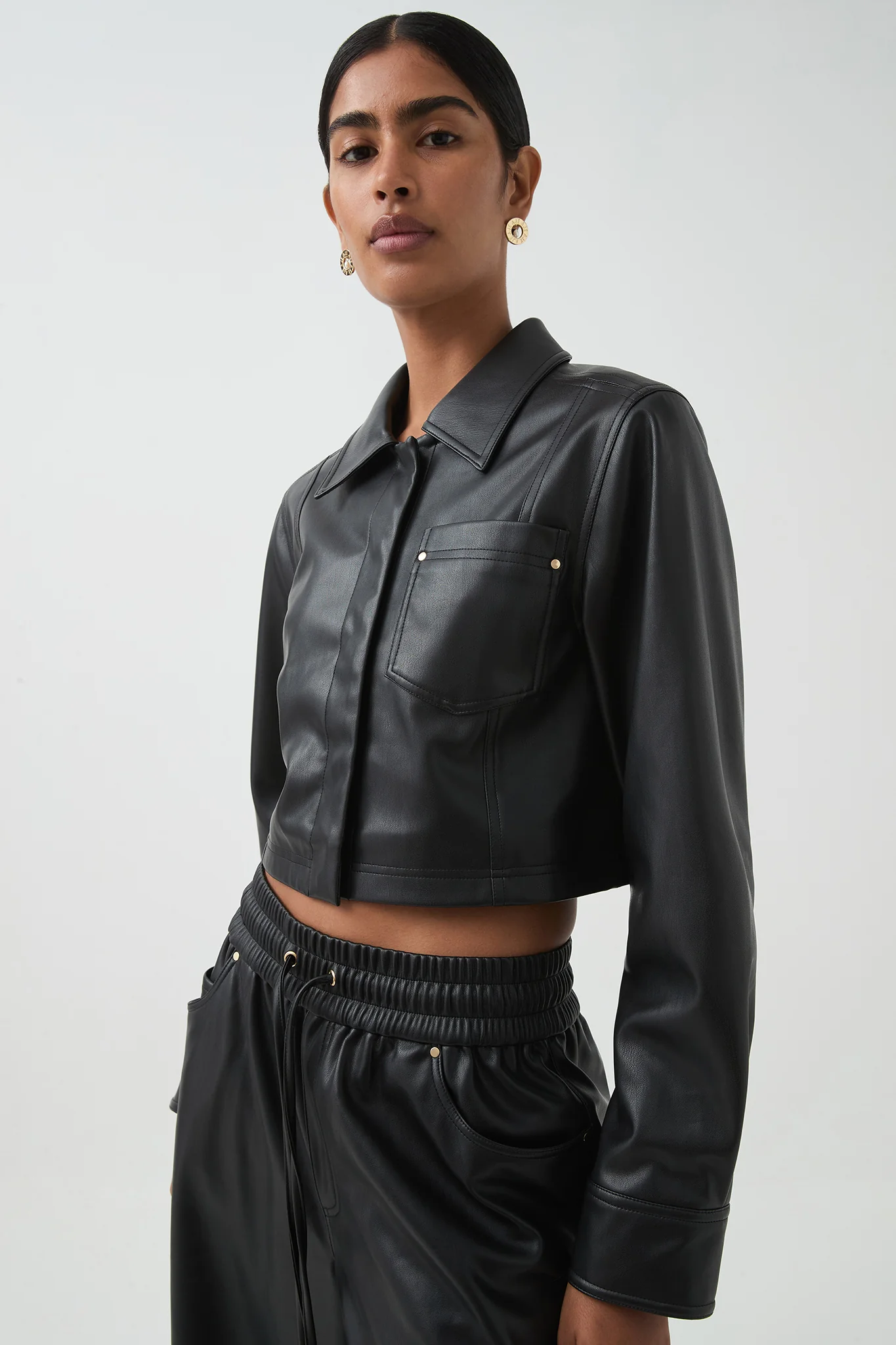 Raven Crop Shirt