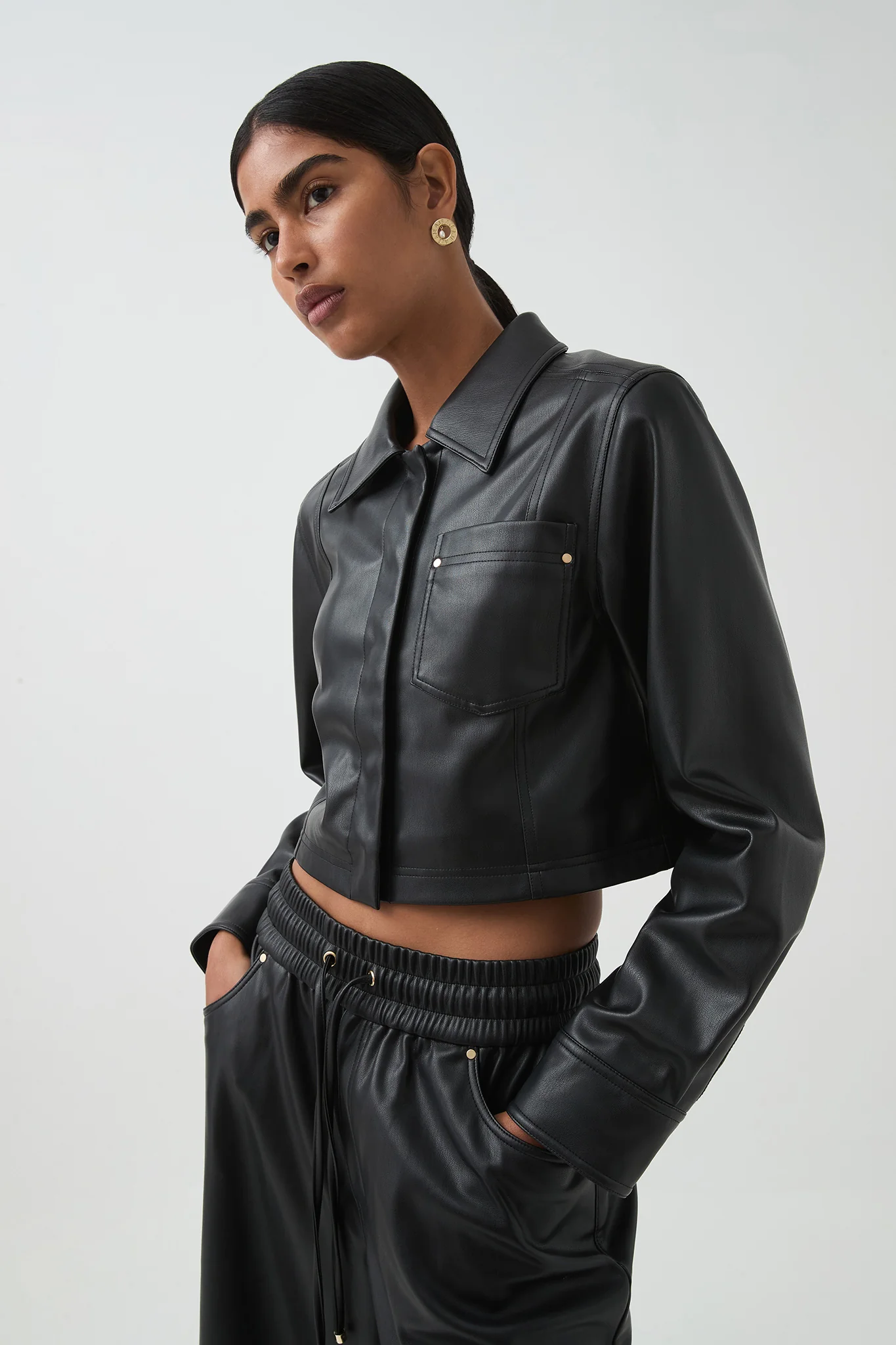 Raven Crop Shirt