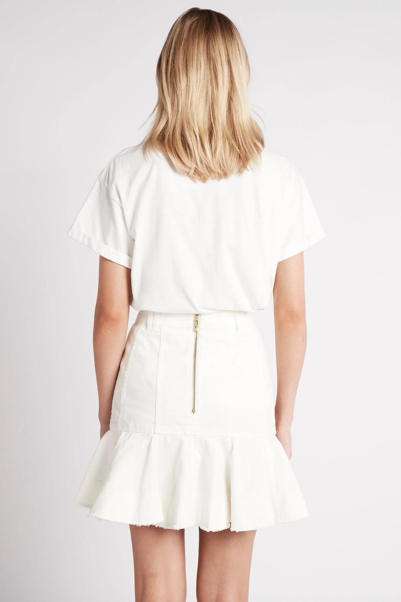 Indra Denim Flip Skirt