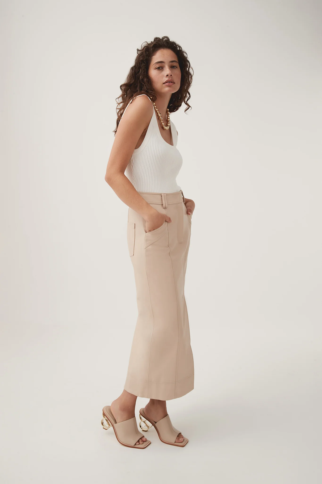 Flourisher Midi Skirt