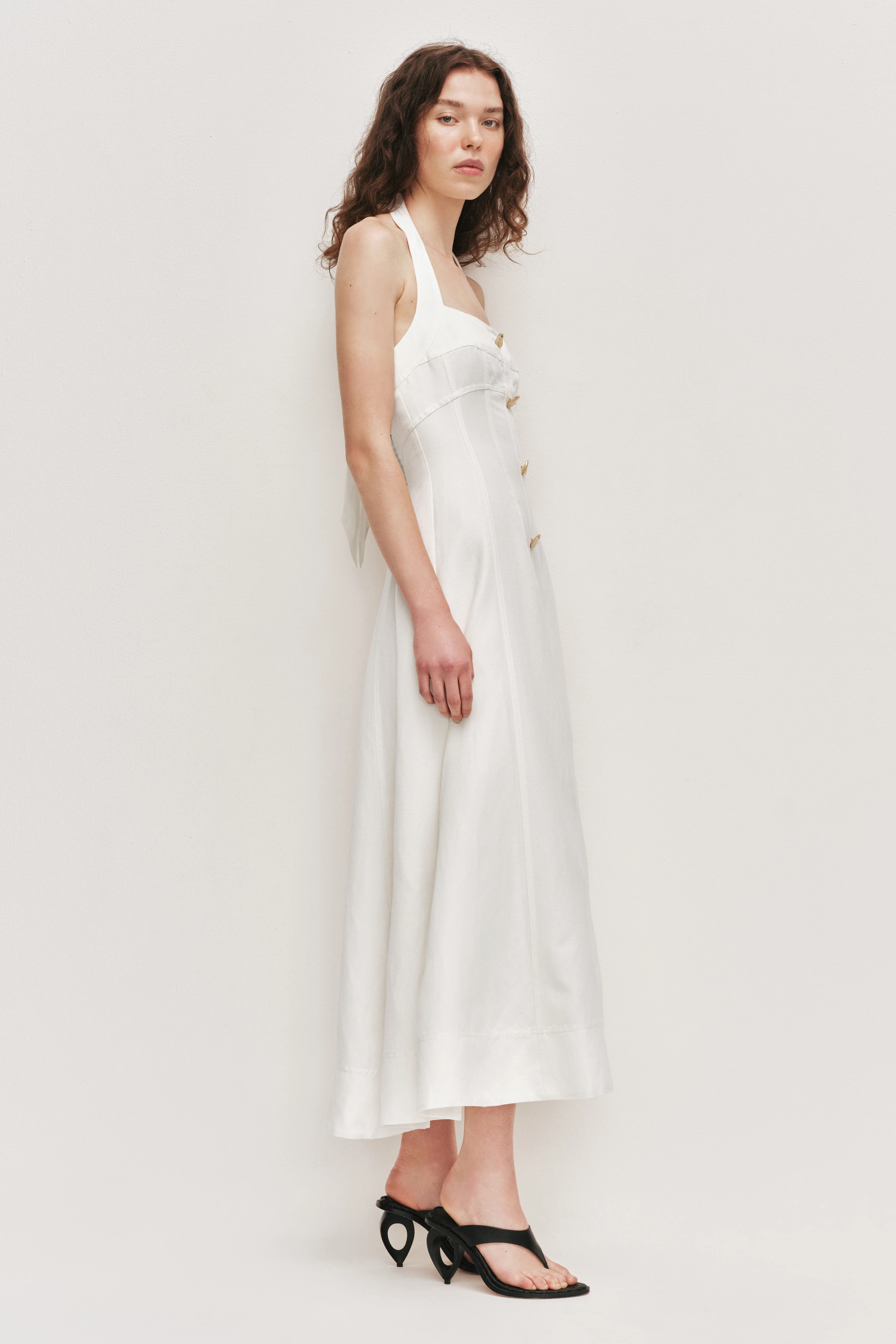 Monroe Halter Midi Dress