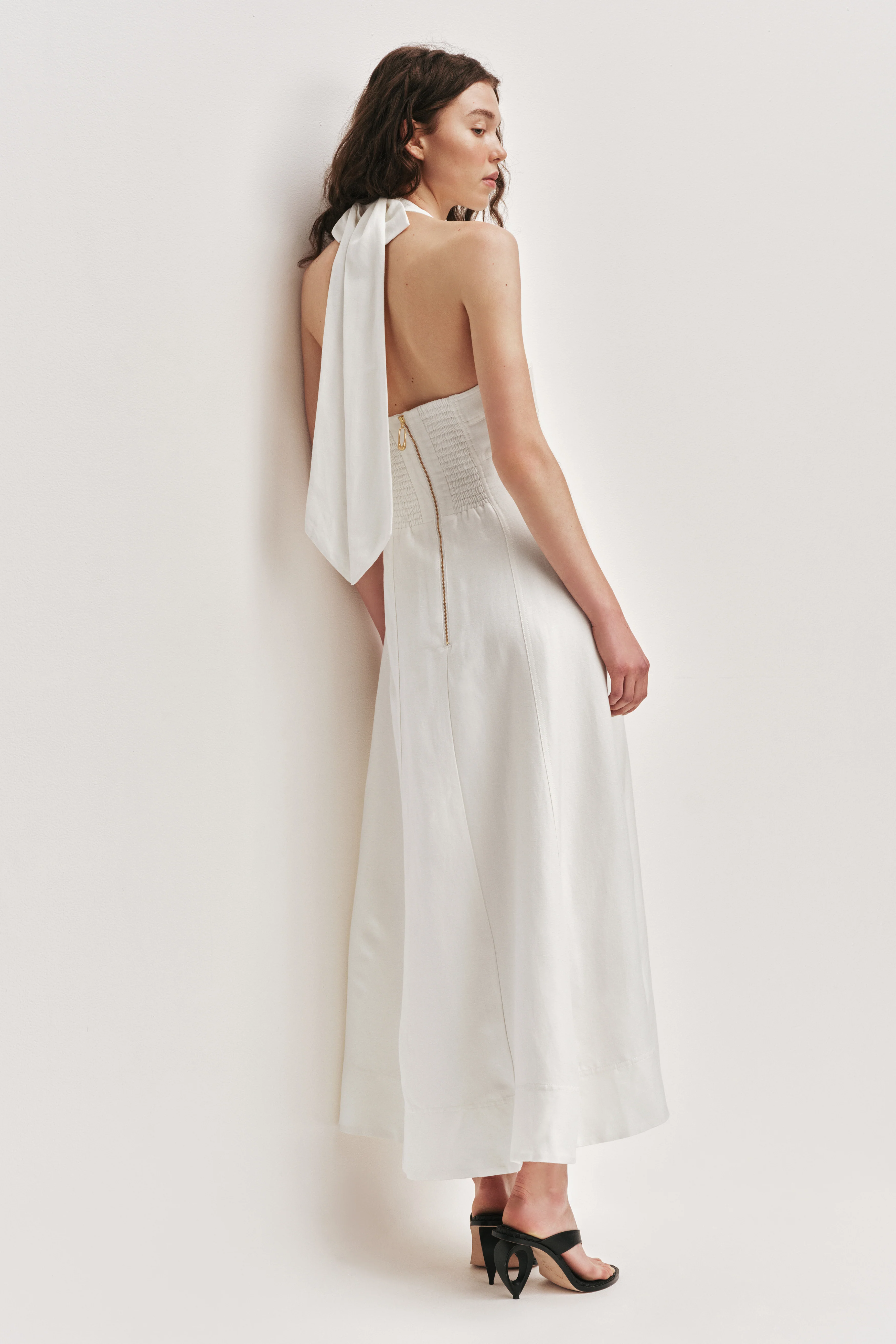 Monroe Halter Midi Dress