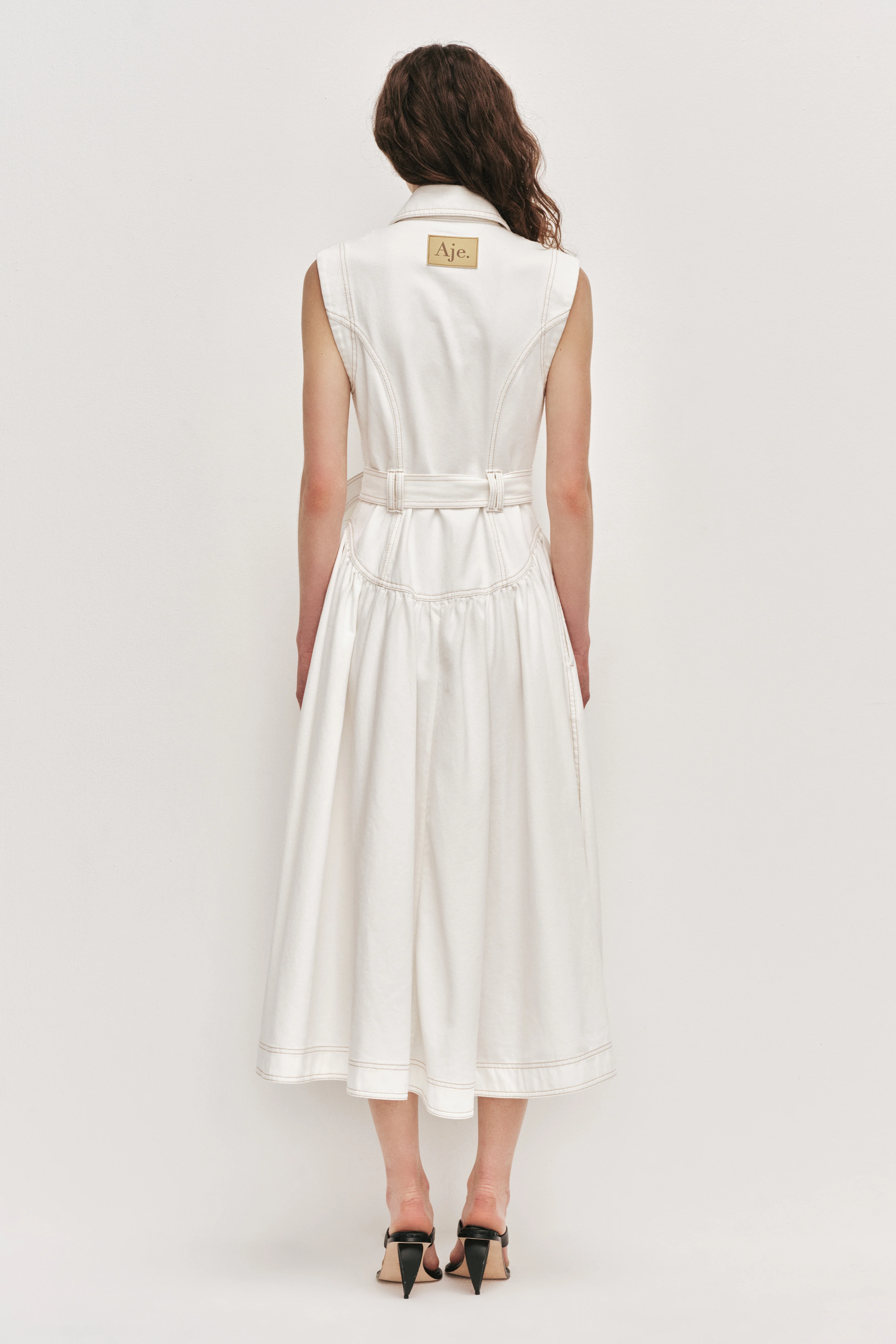 Liliana Denim Midi Dress