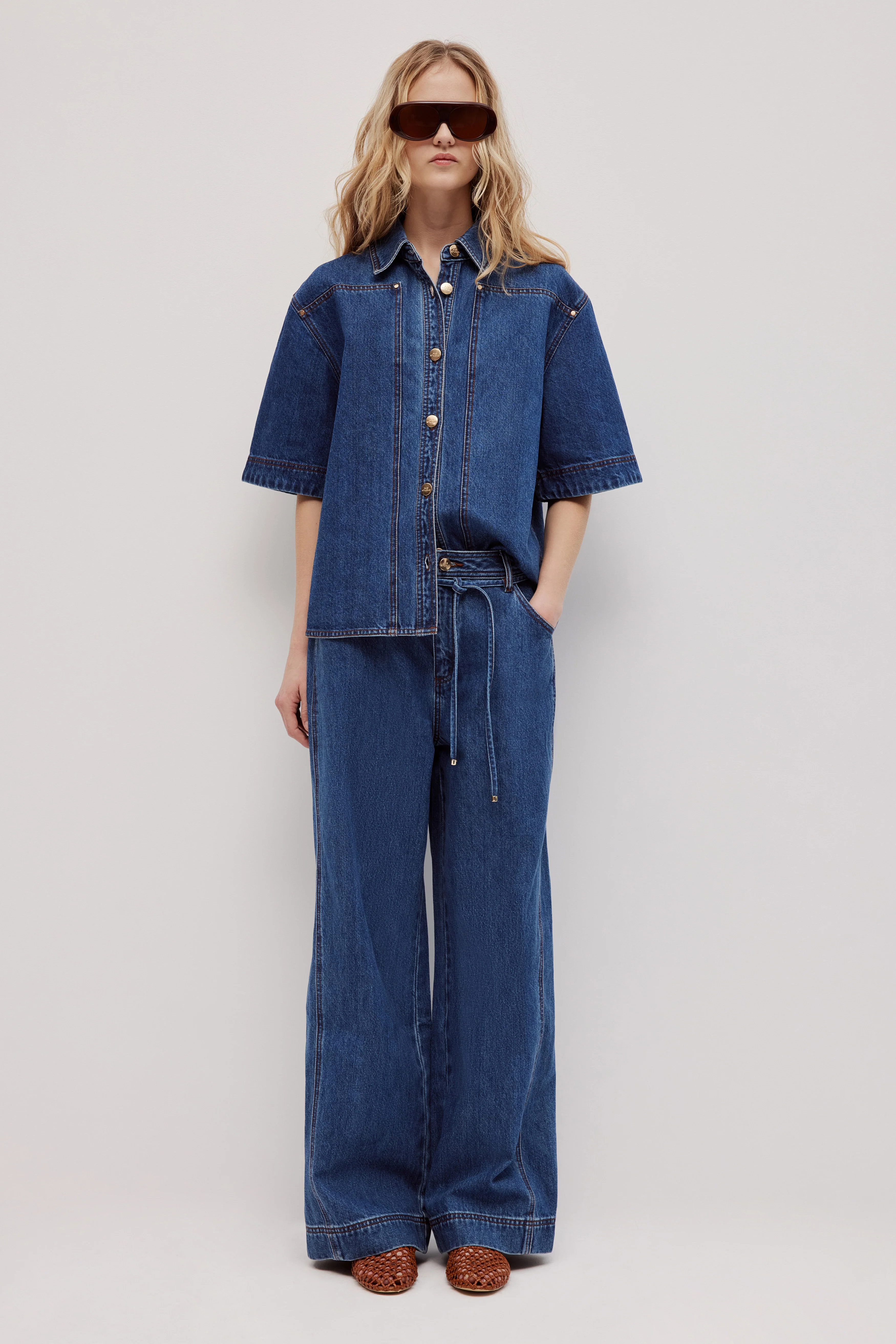 Zella Denim Shirt