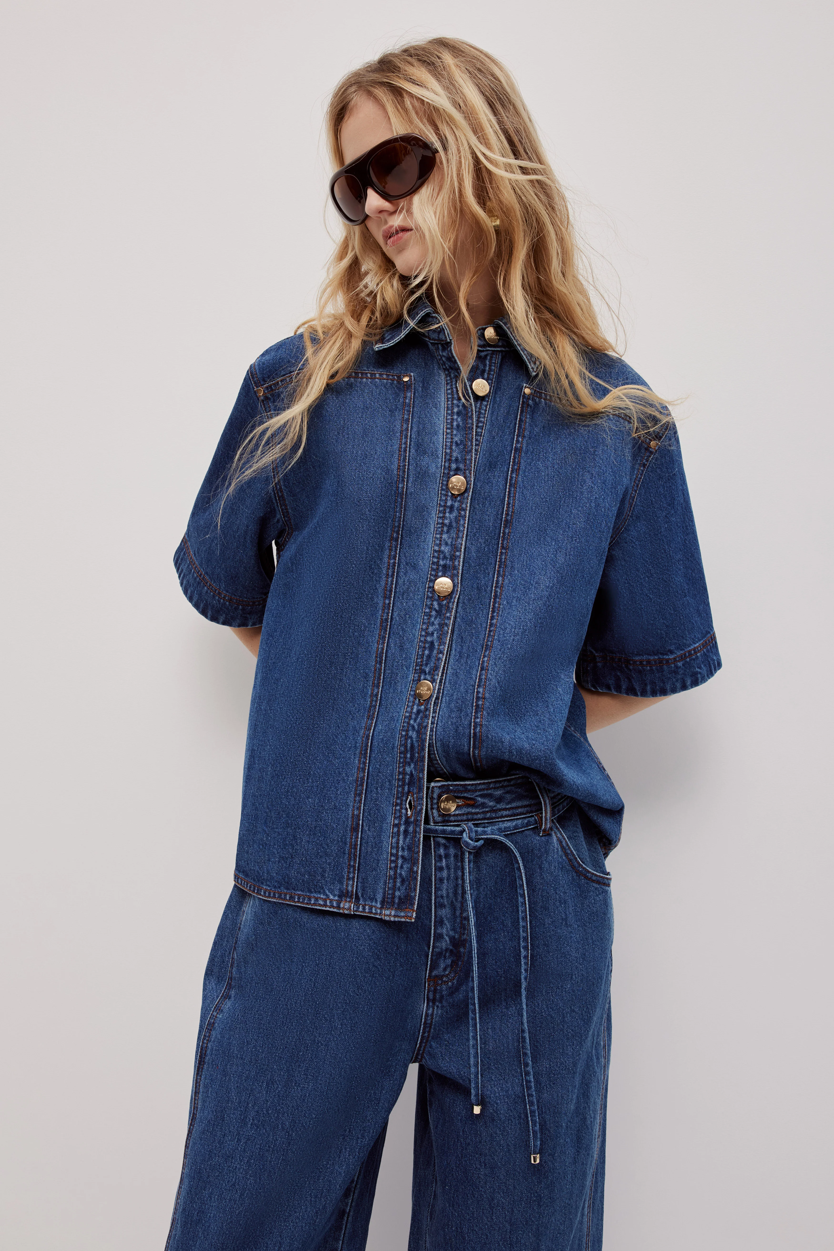 Zella Denim Shirt