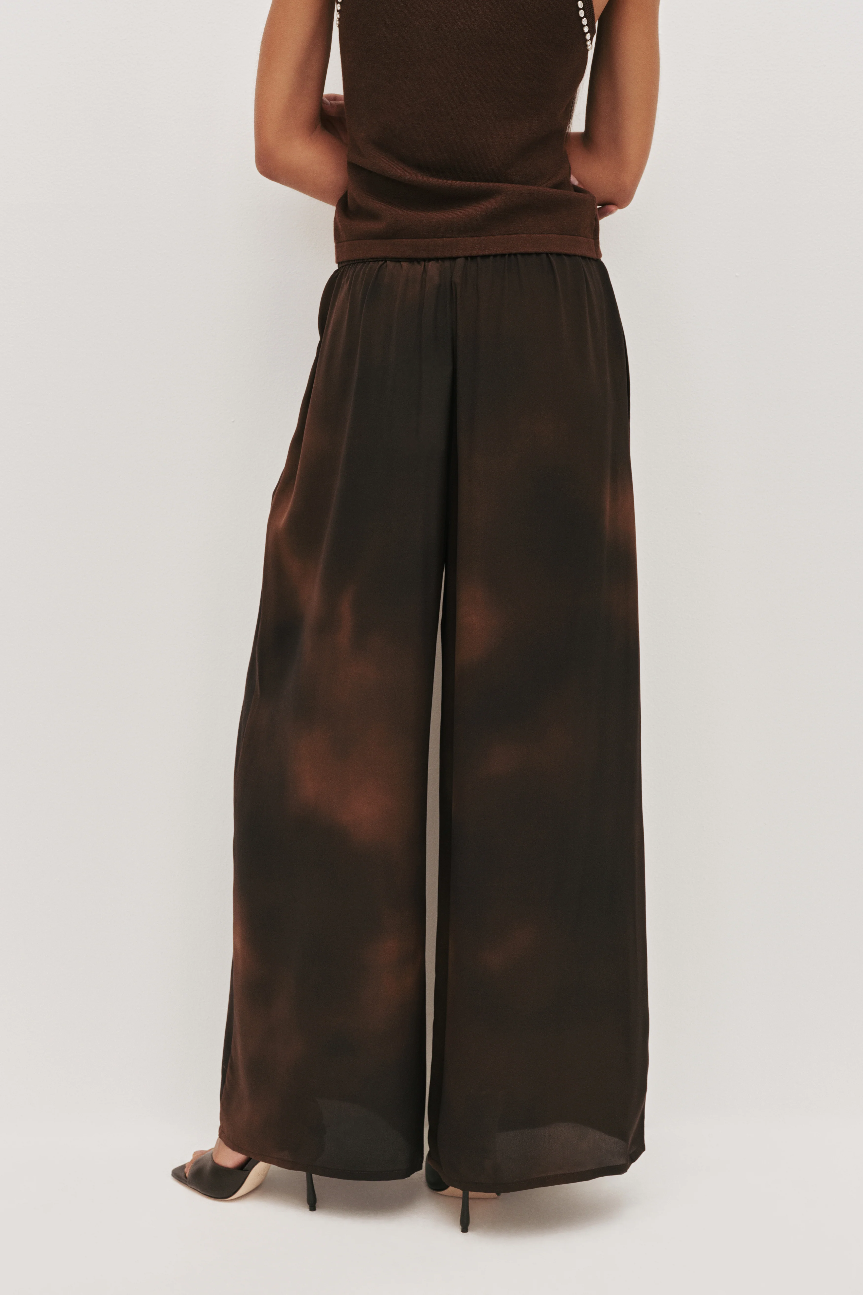 Glaze Silk Pant