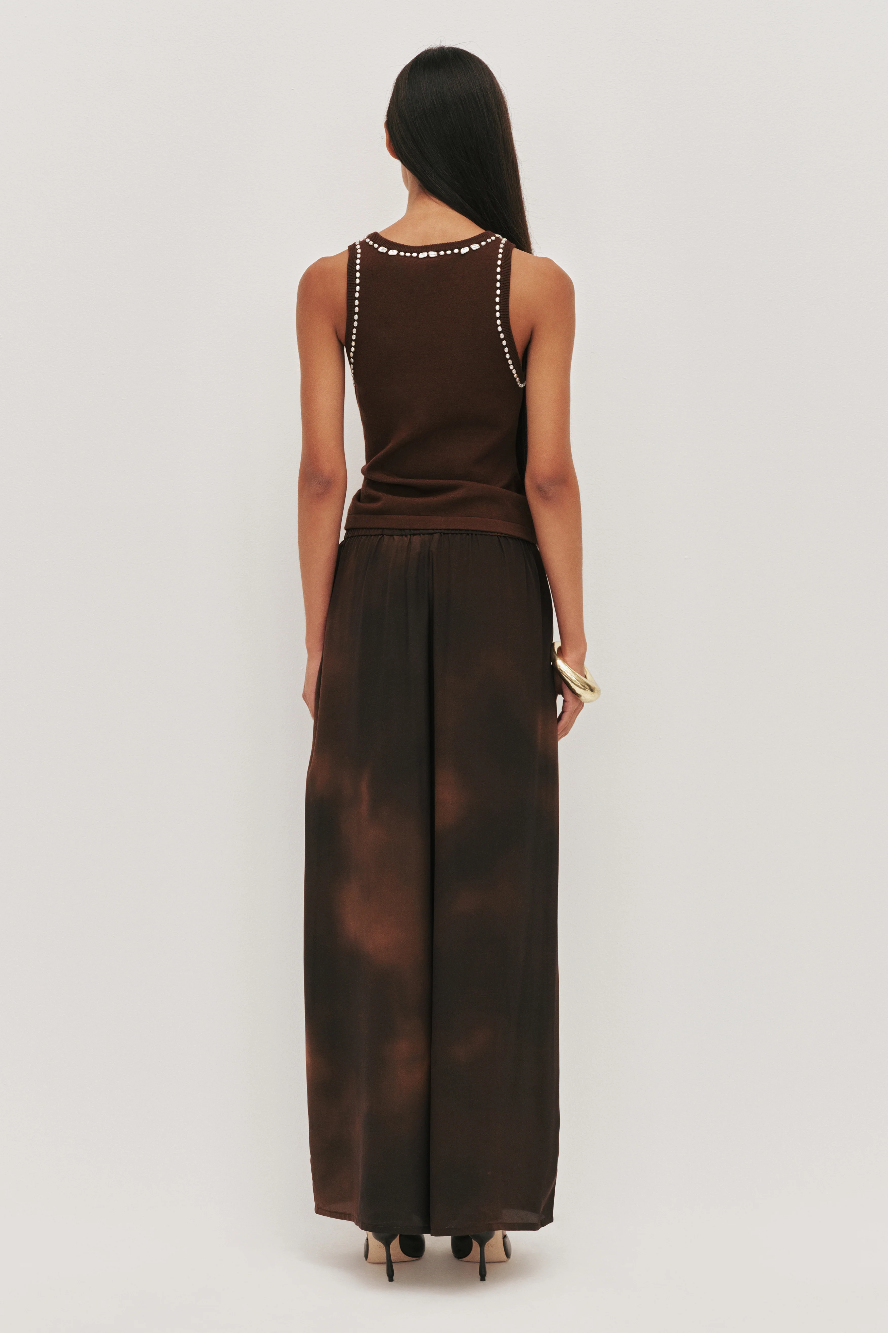 Glaze Silk Pant