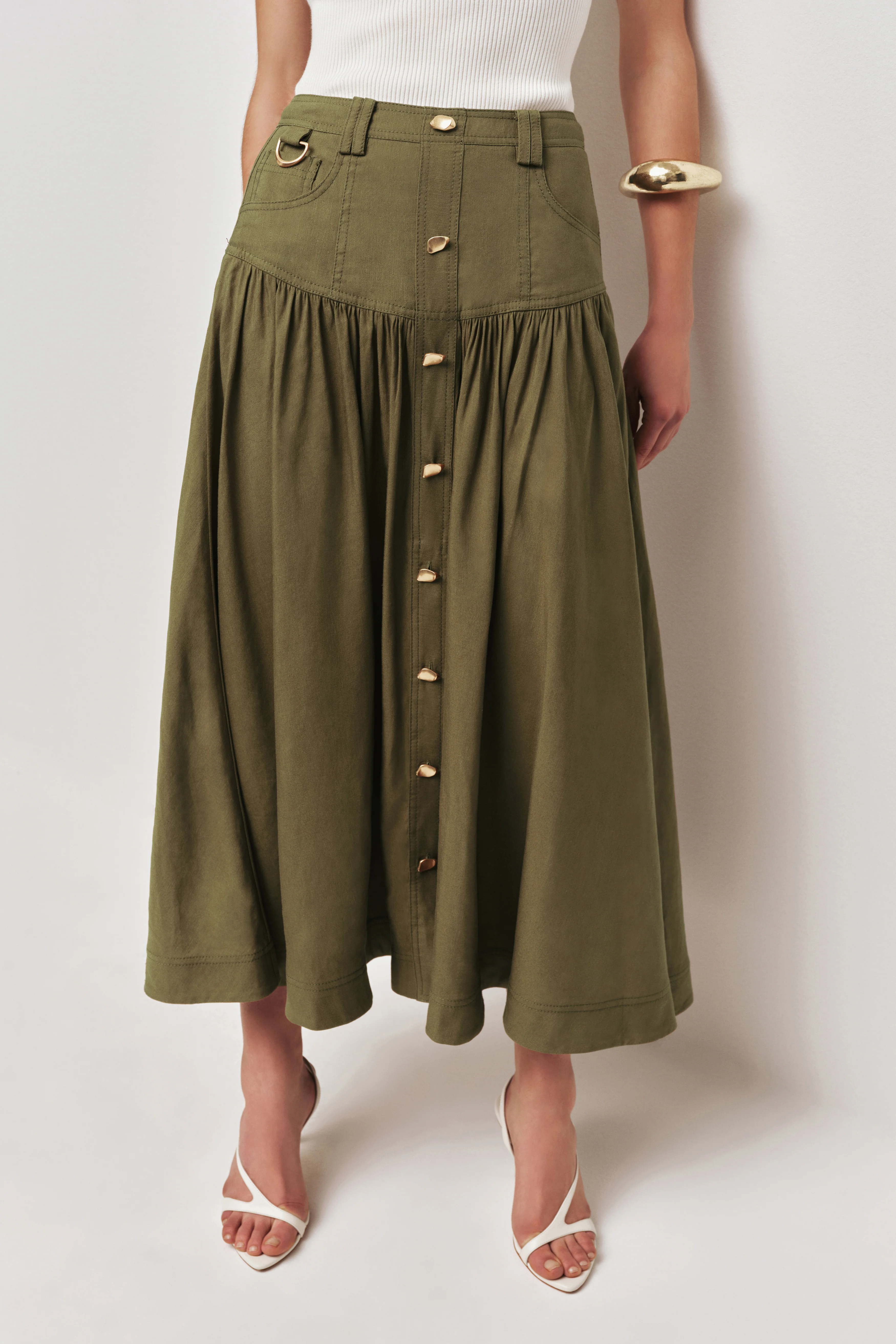 Solene Midi Skirt