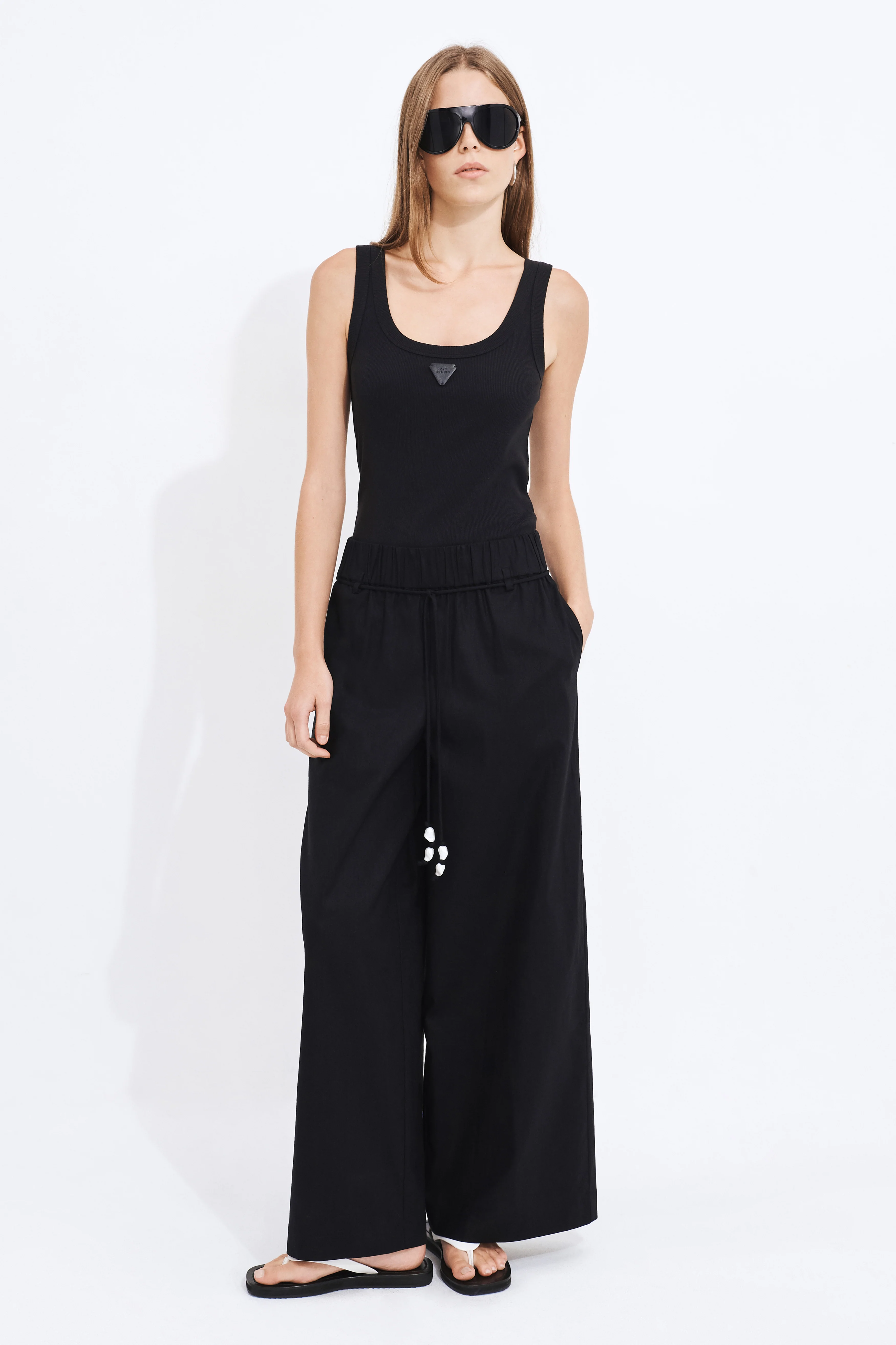 Dessie Belted Relaxed Pant