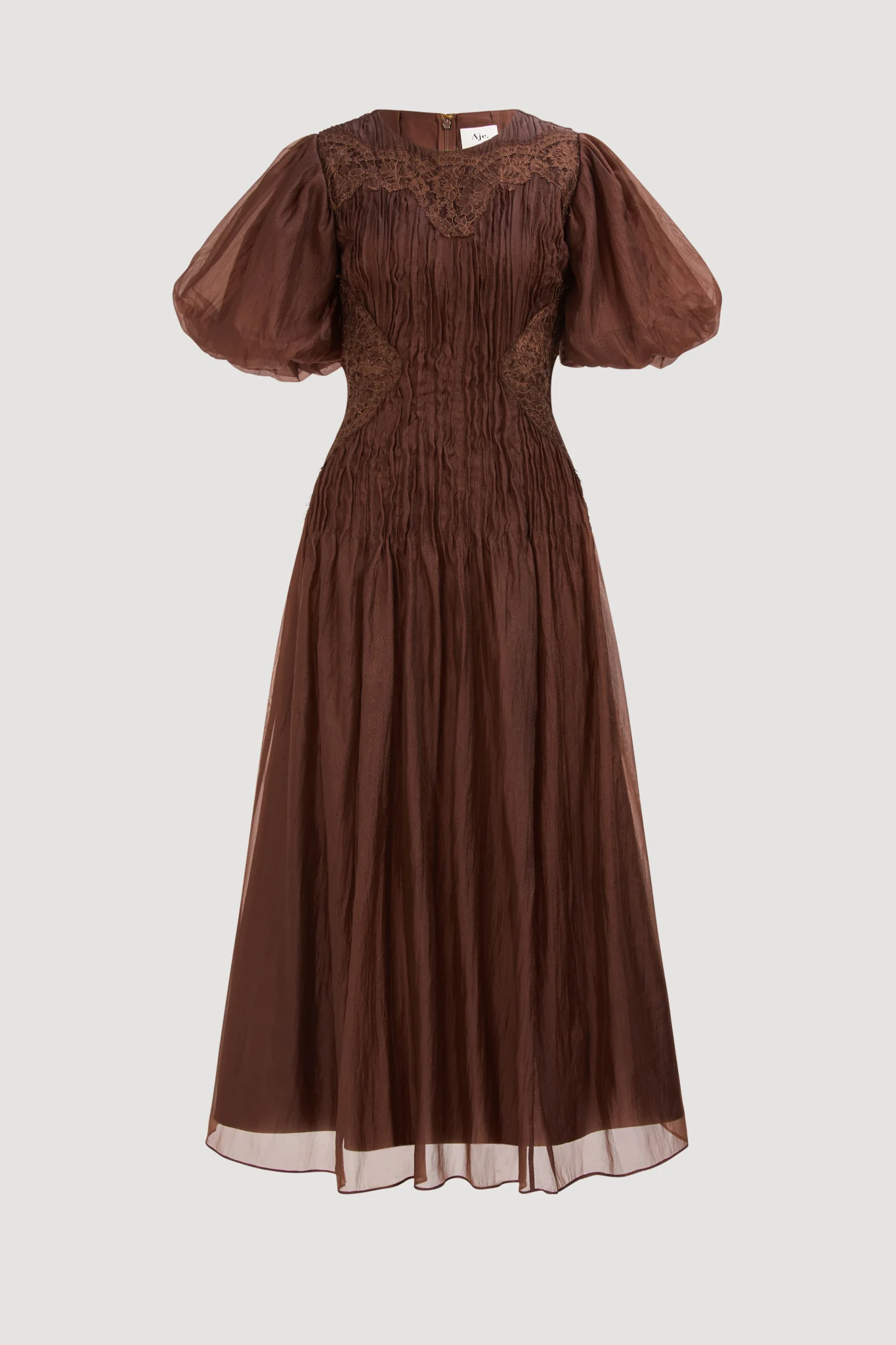 Ophelia Lace Midi Dress
