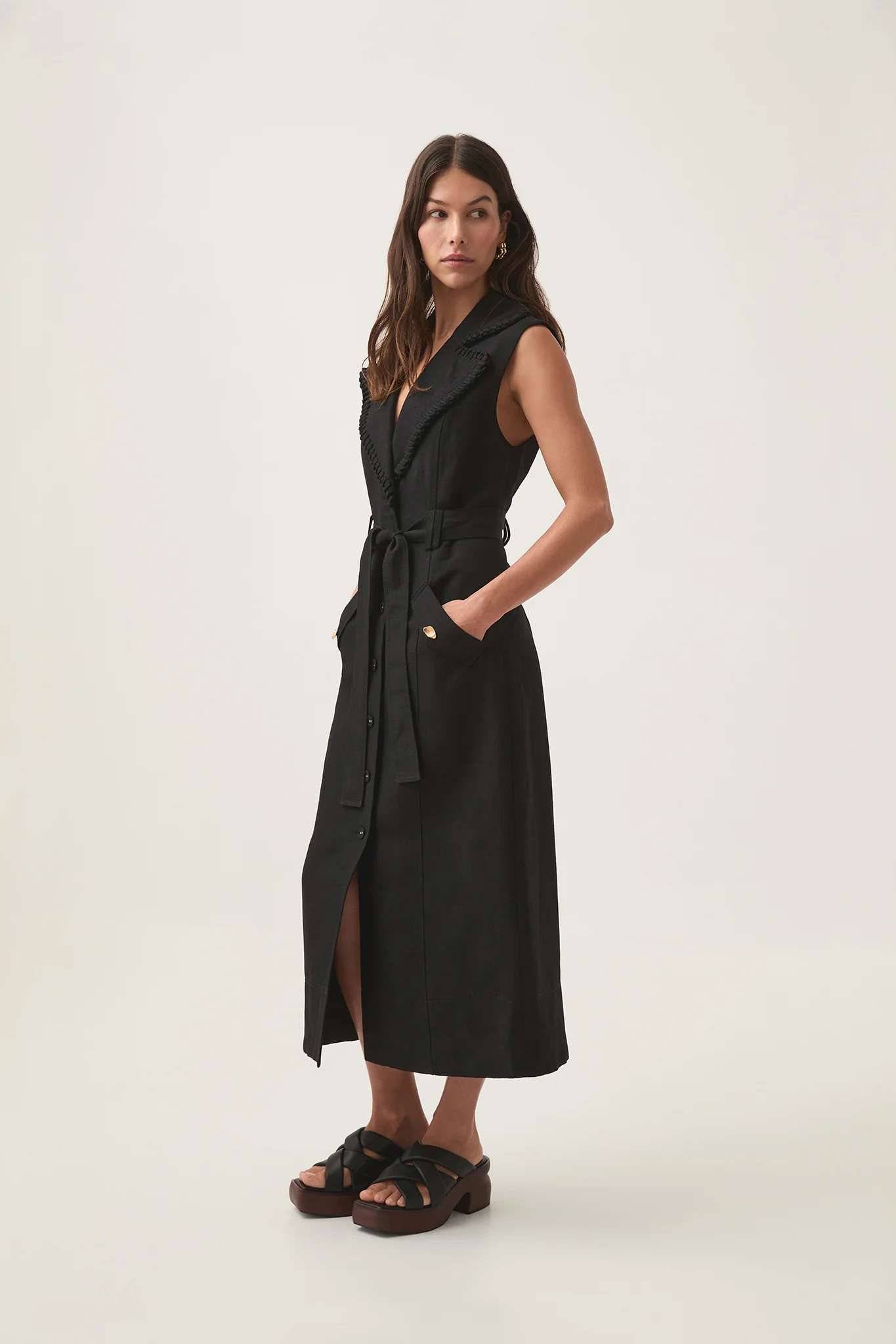 Encompass Utility Midi Dress