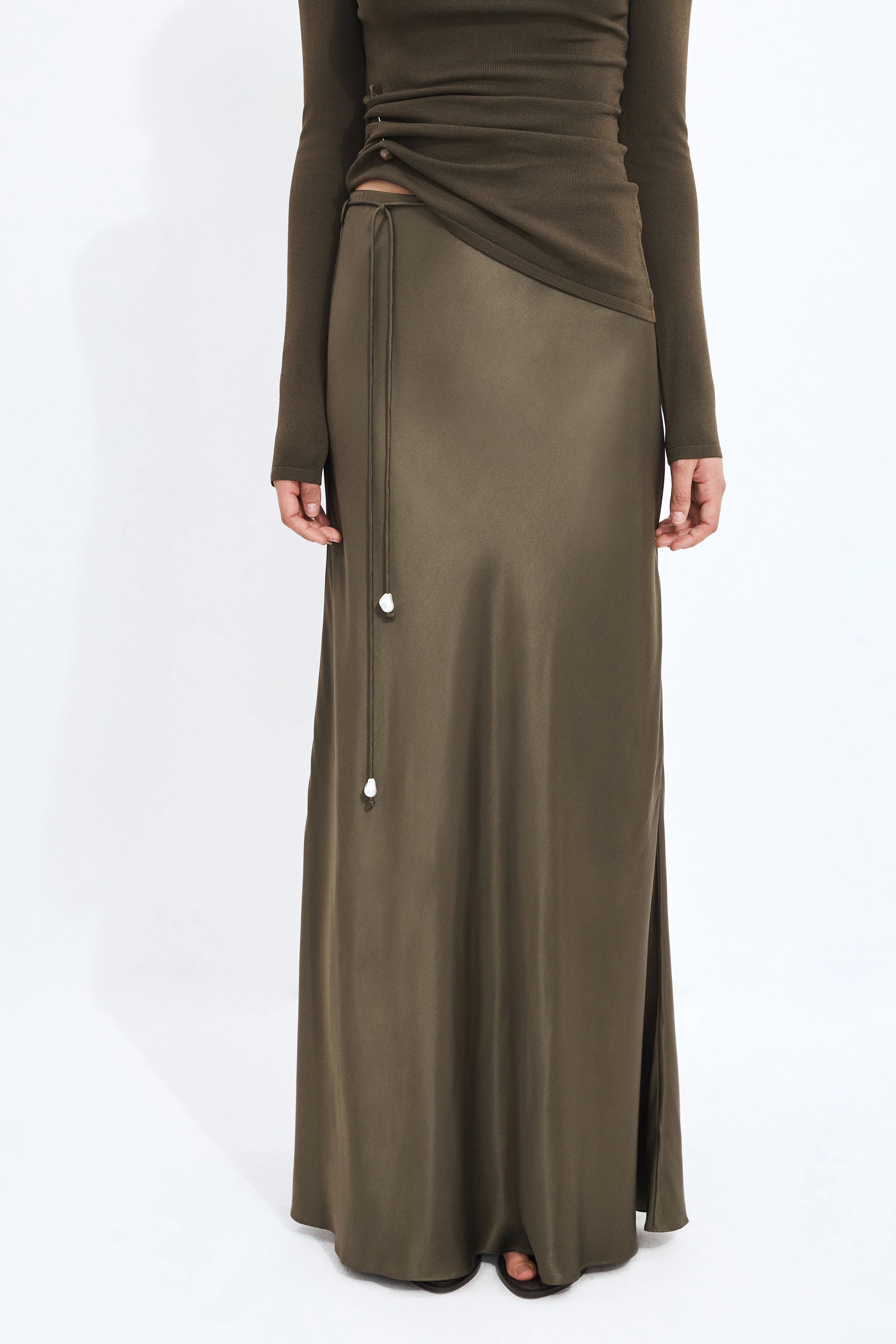 Lana Bias Maxi Skirt