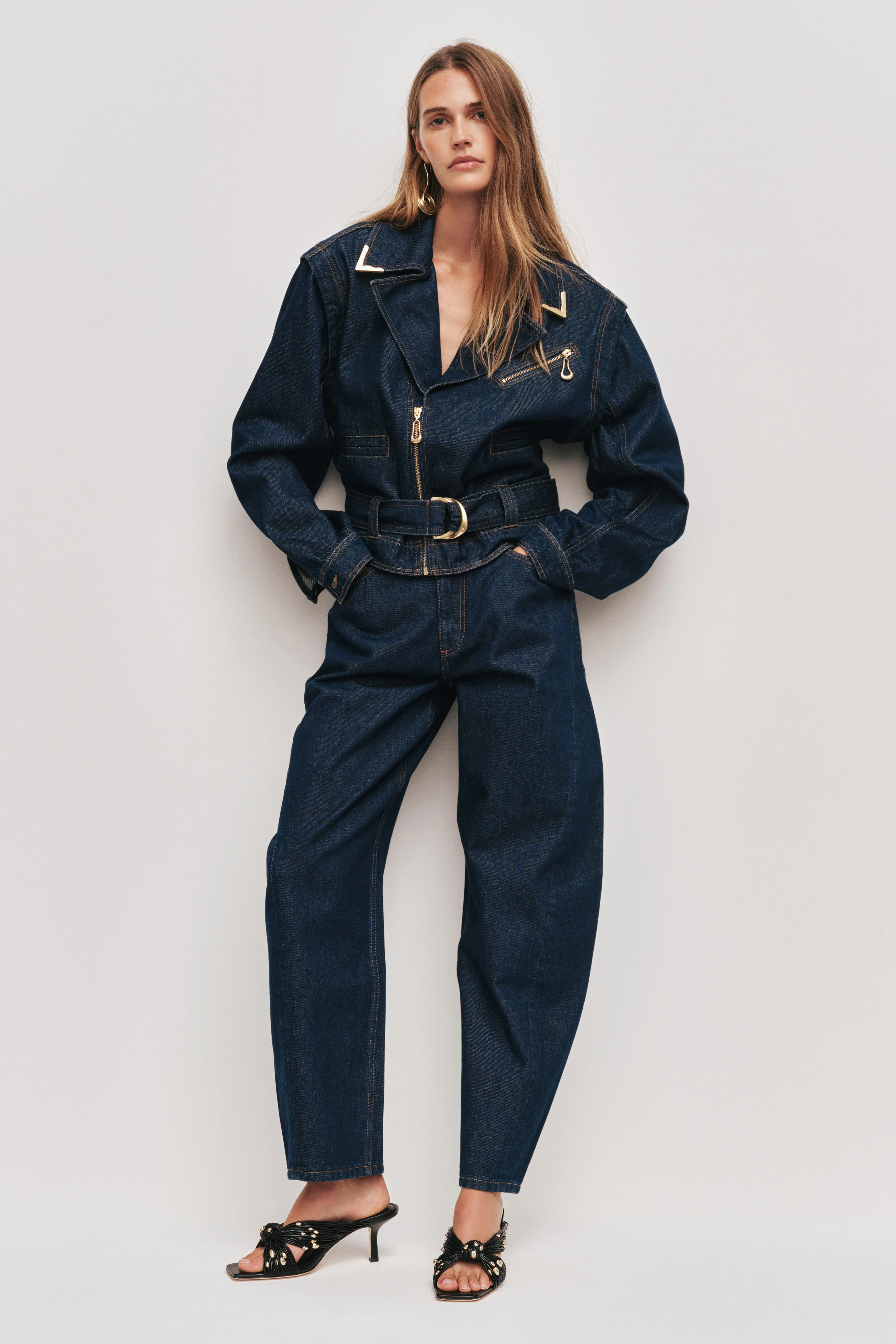 Amara Hardware Denim Jacket