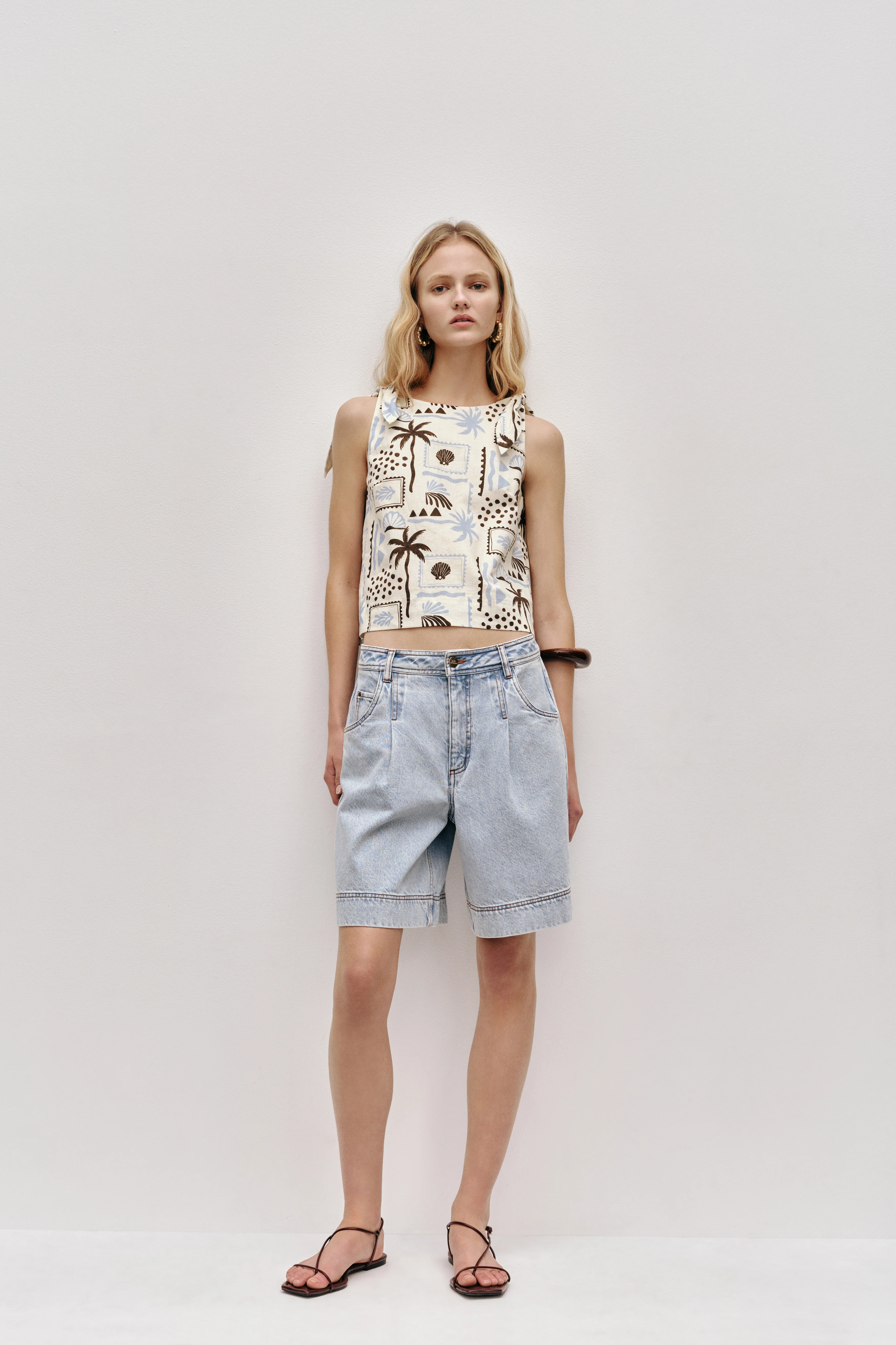 Dessie Tie Top