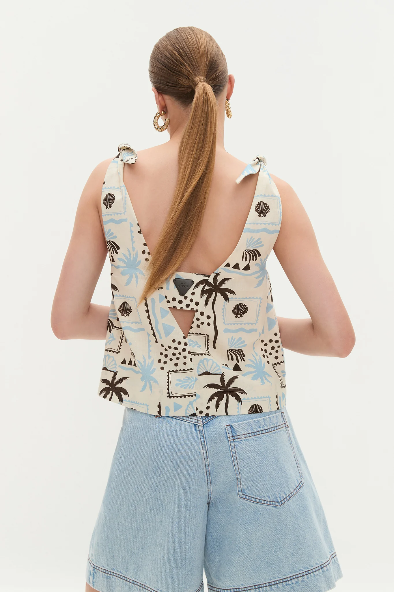 Dessie Tie Top