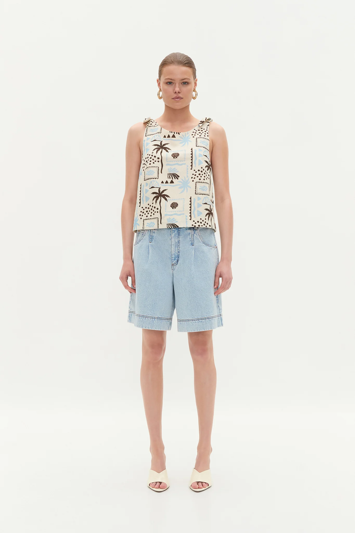 Dessie Tie Top