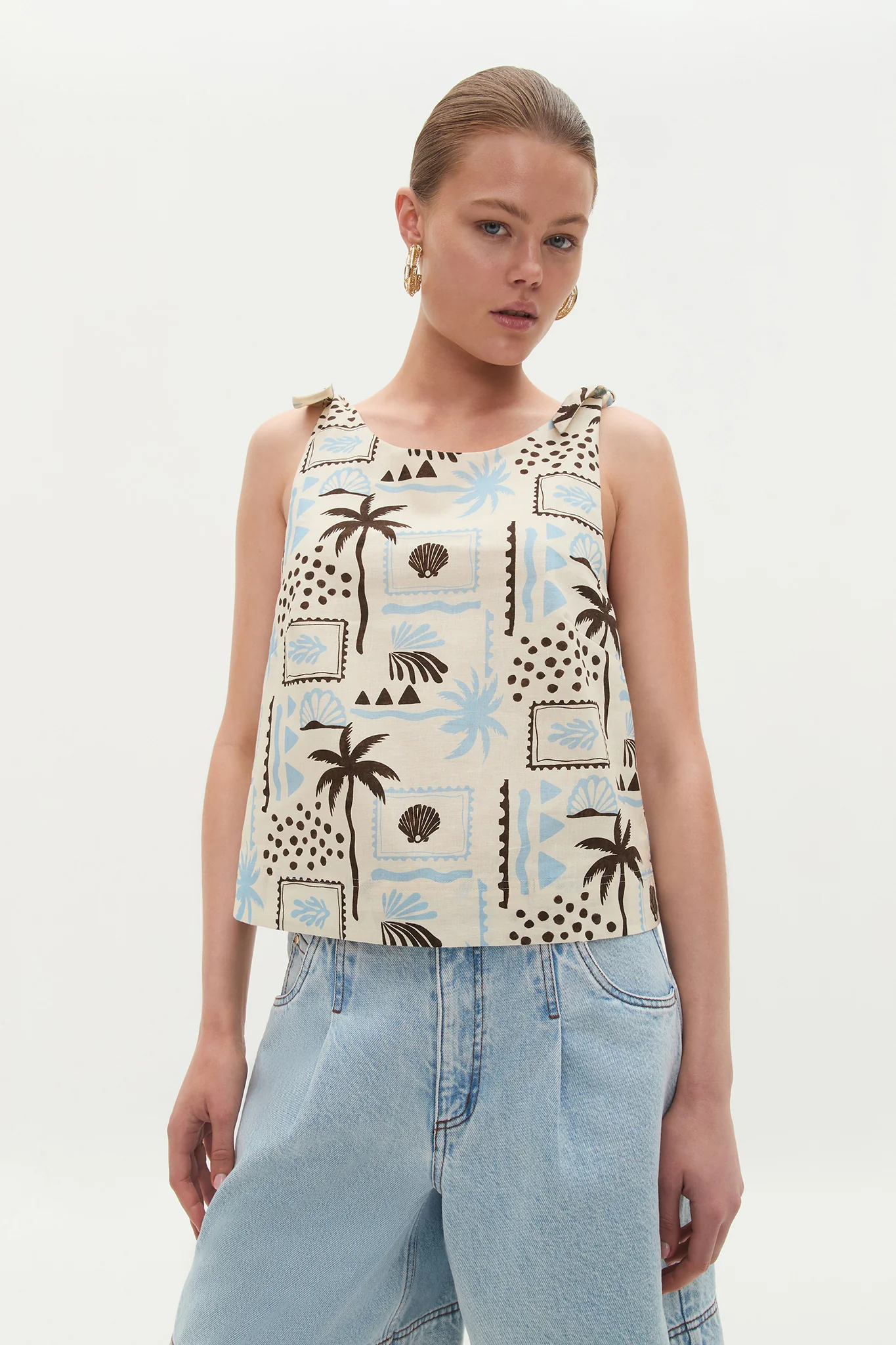 Dessie Tie Top
