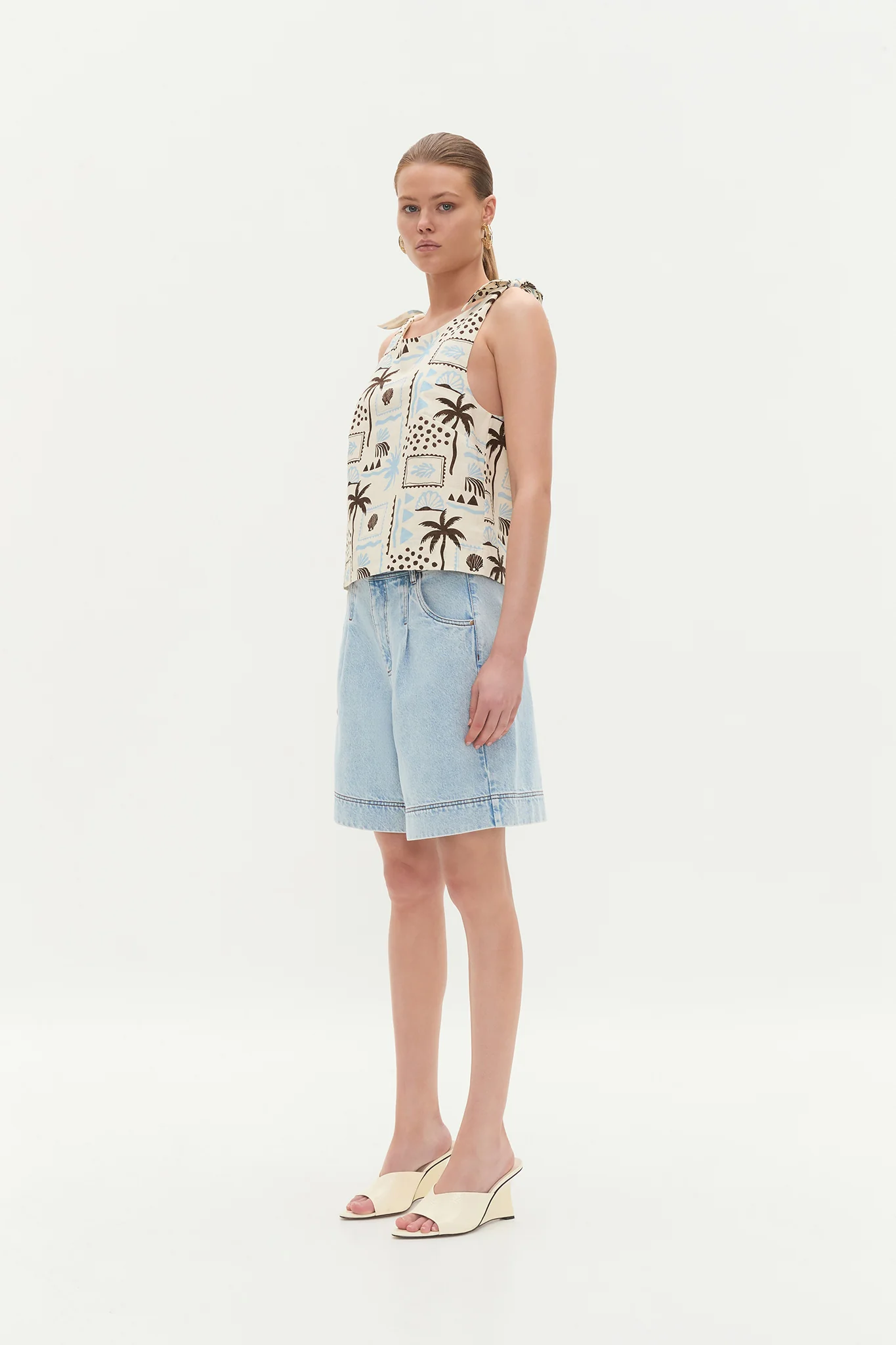 Dessie Tie Top