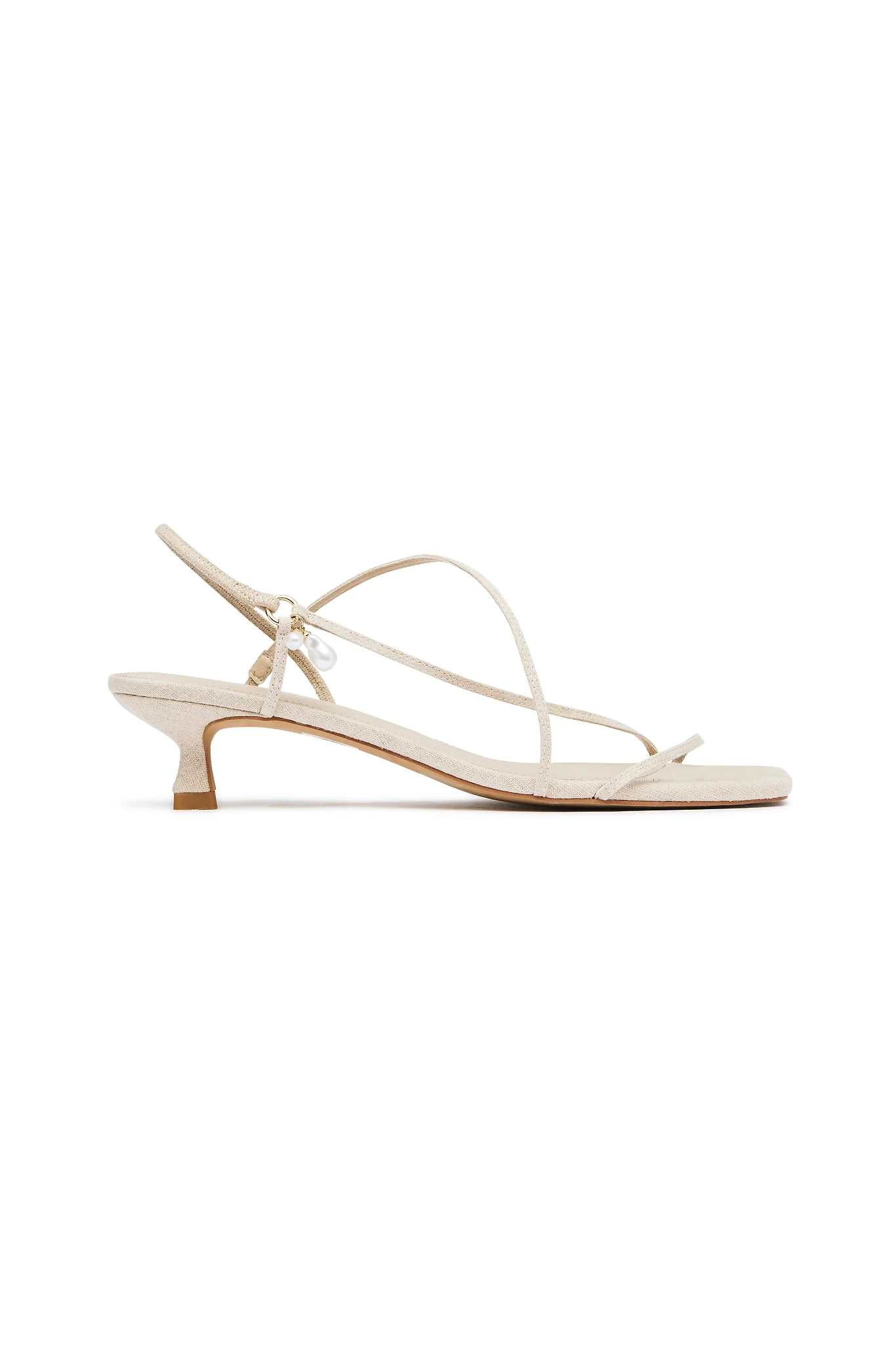 Pera Strappy Low Heel