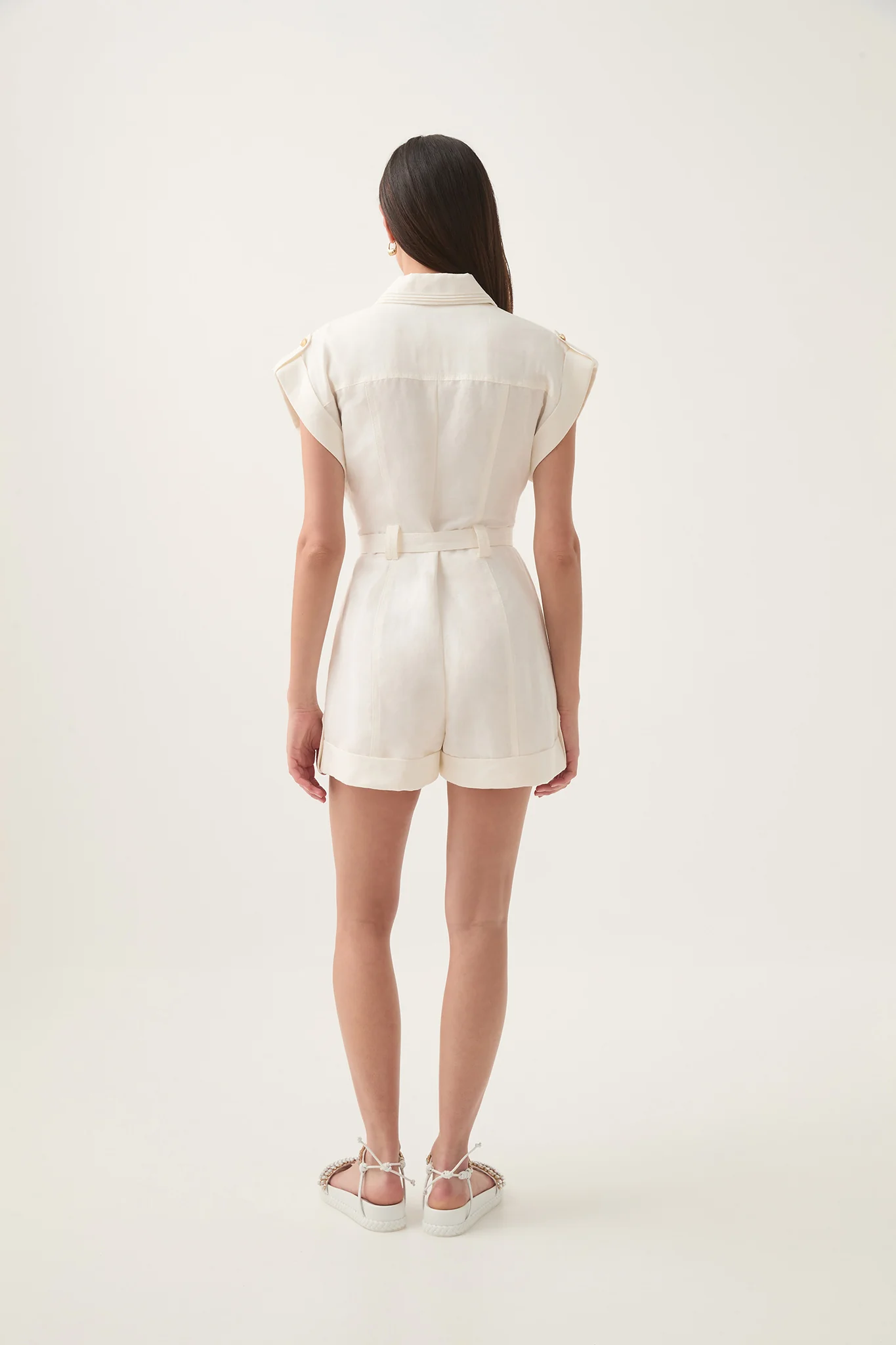 Calista Linen Playsuit