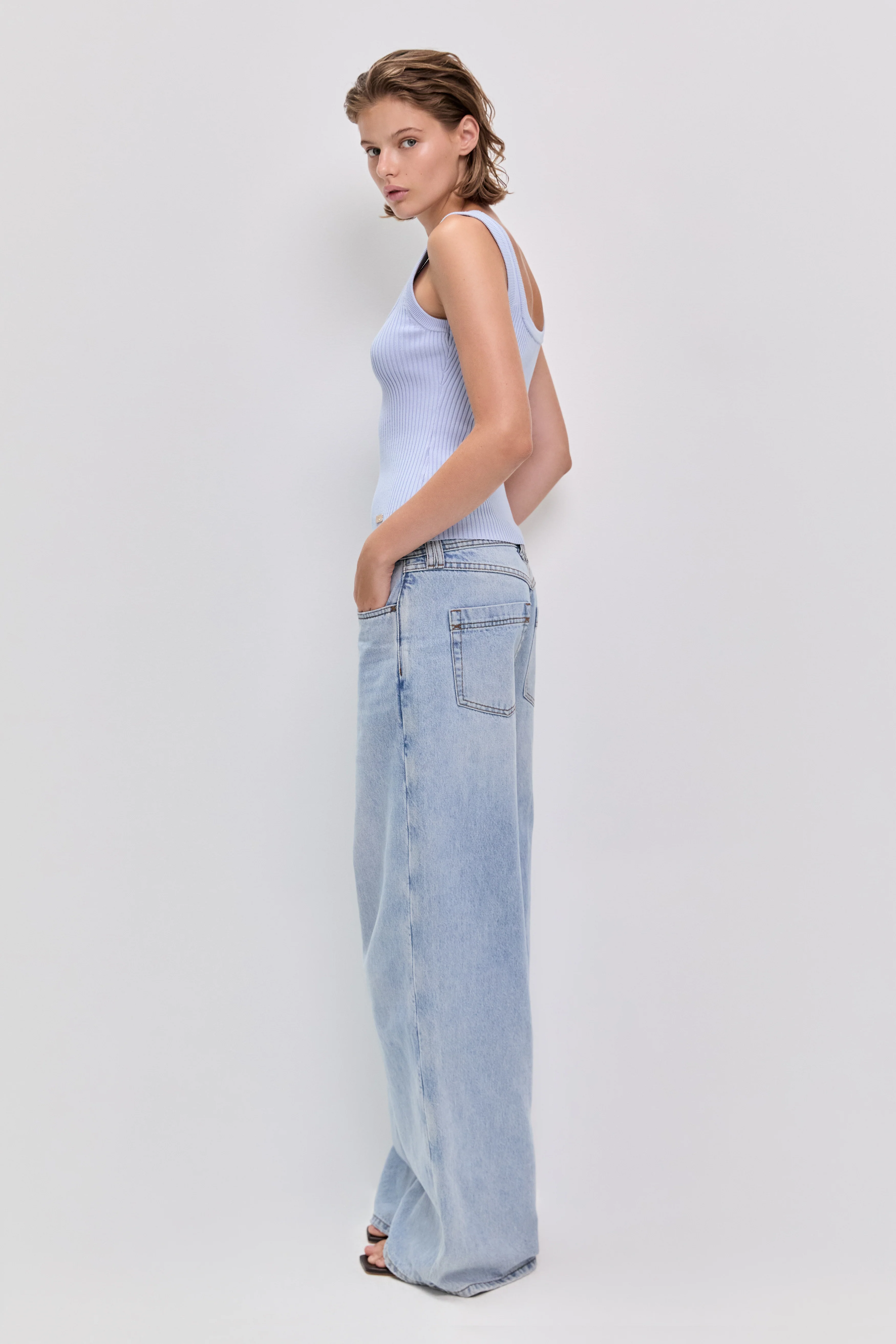 Camille Flower Tank