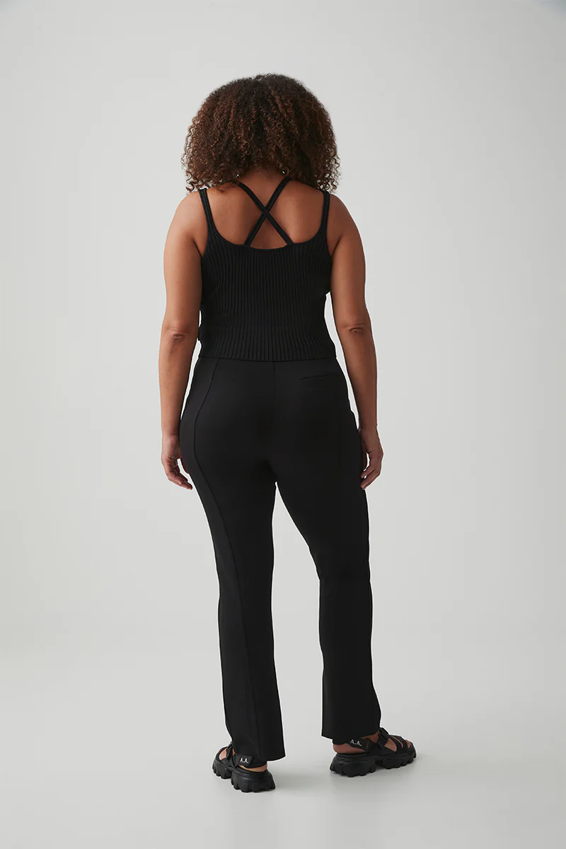 Crossover Knit Strap Tank 165