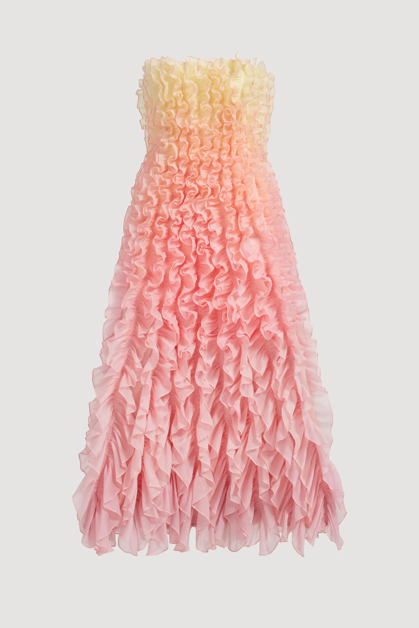 Delphie Frill Midi Dress