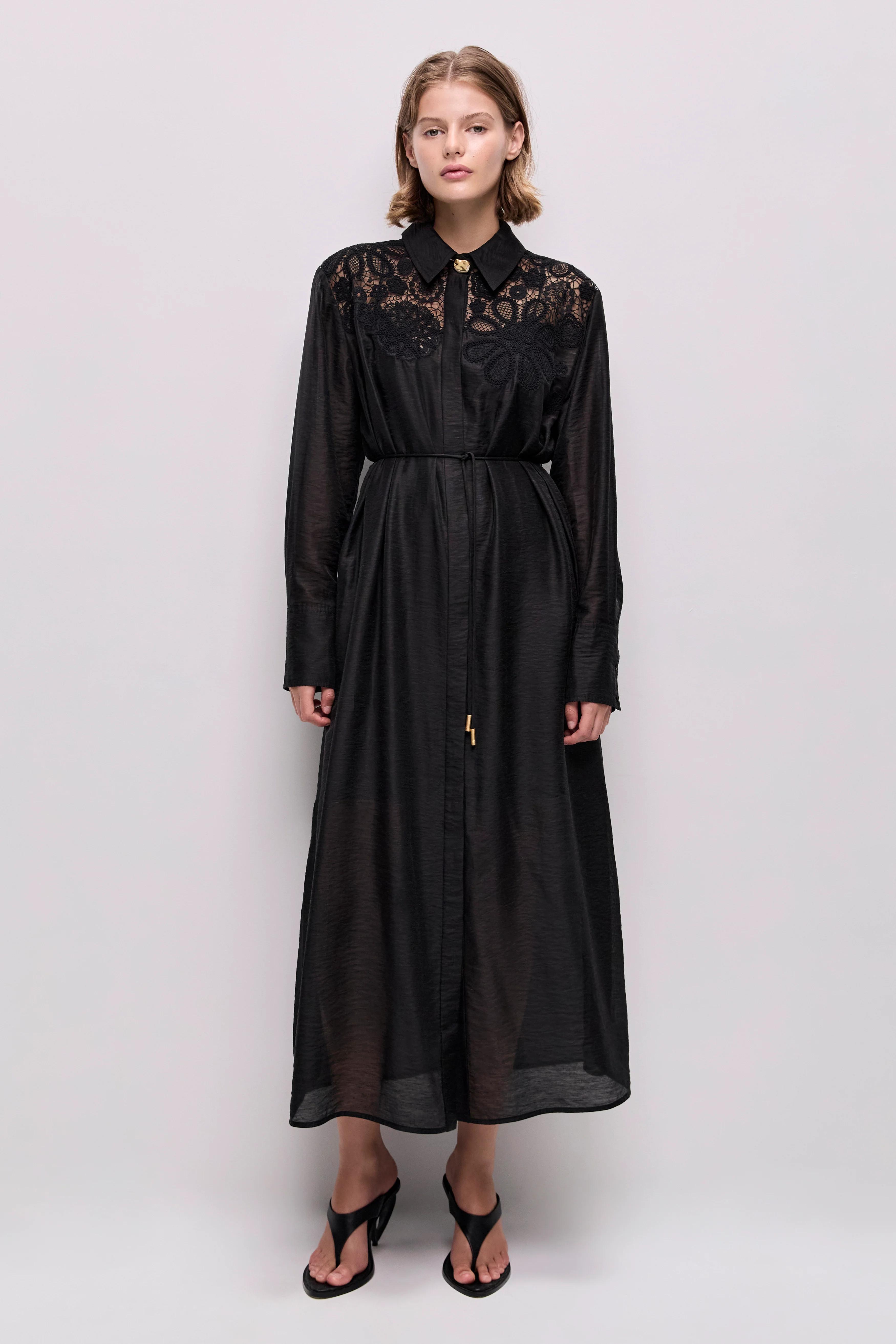 Gia Embroidered Maxi Dress