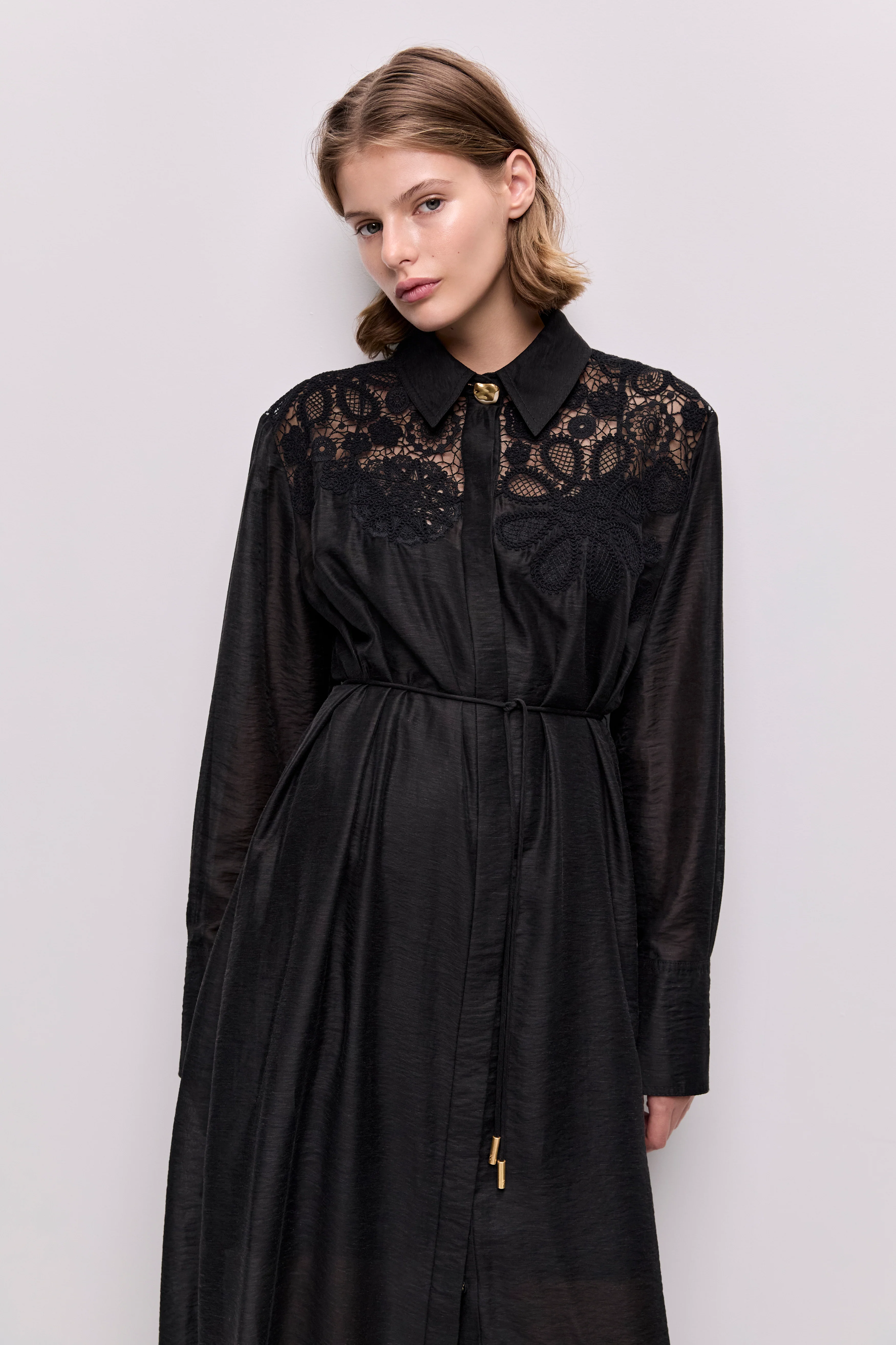 Gia Embroidered Maxi Dress