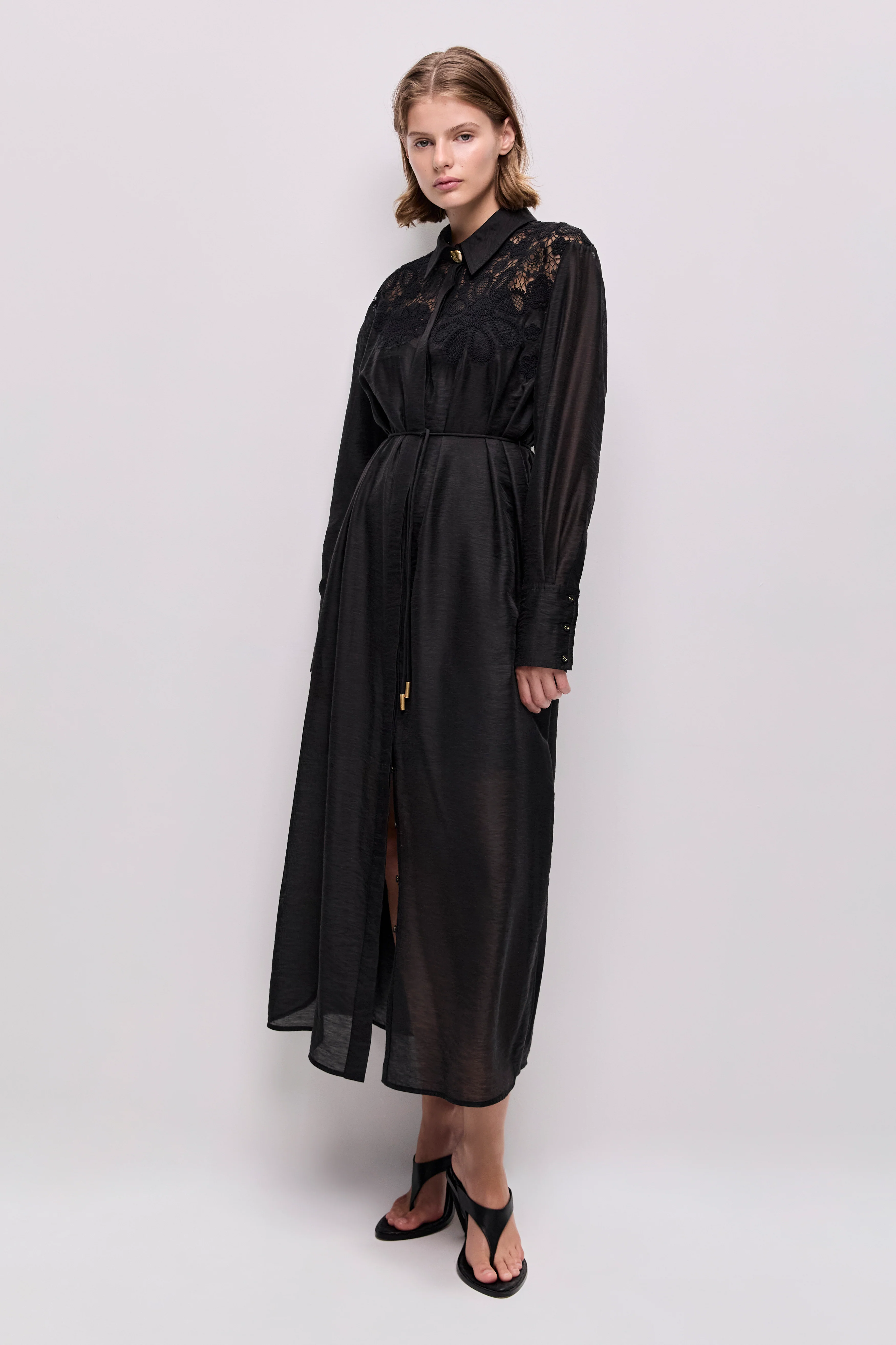 Gia Embroidered Maxi Dress