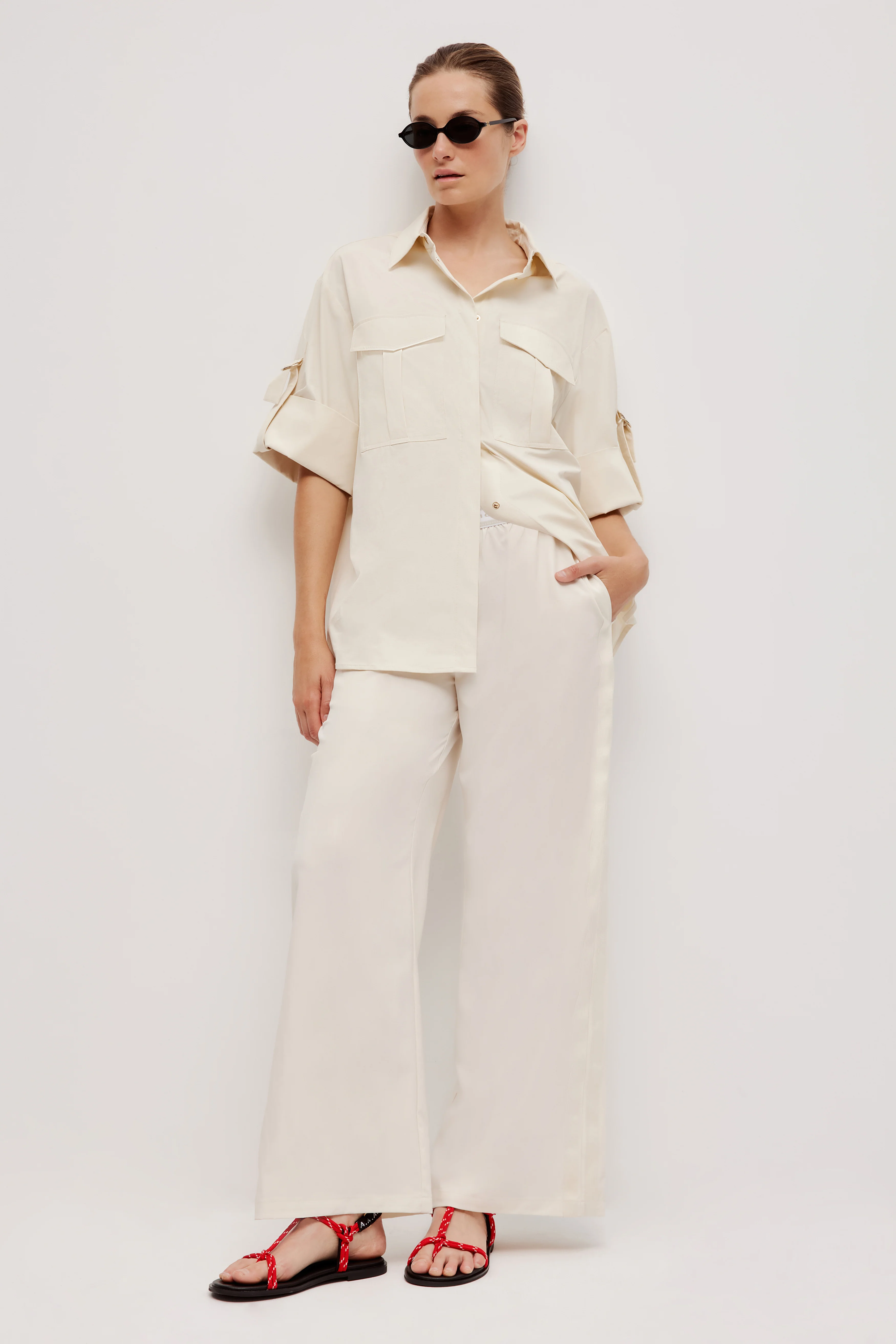 Oversized Utility Shirt 443
