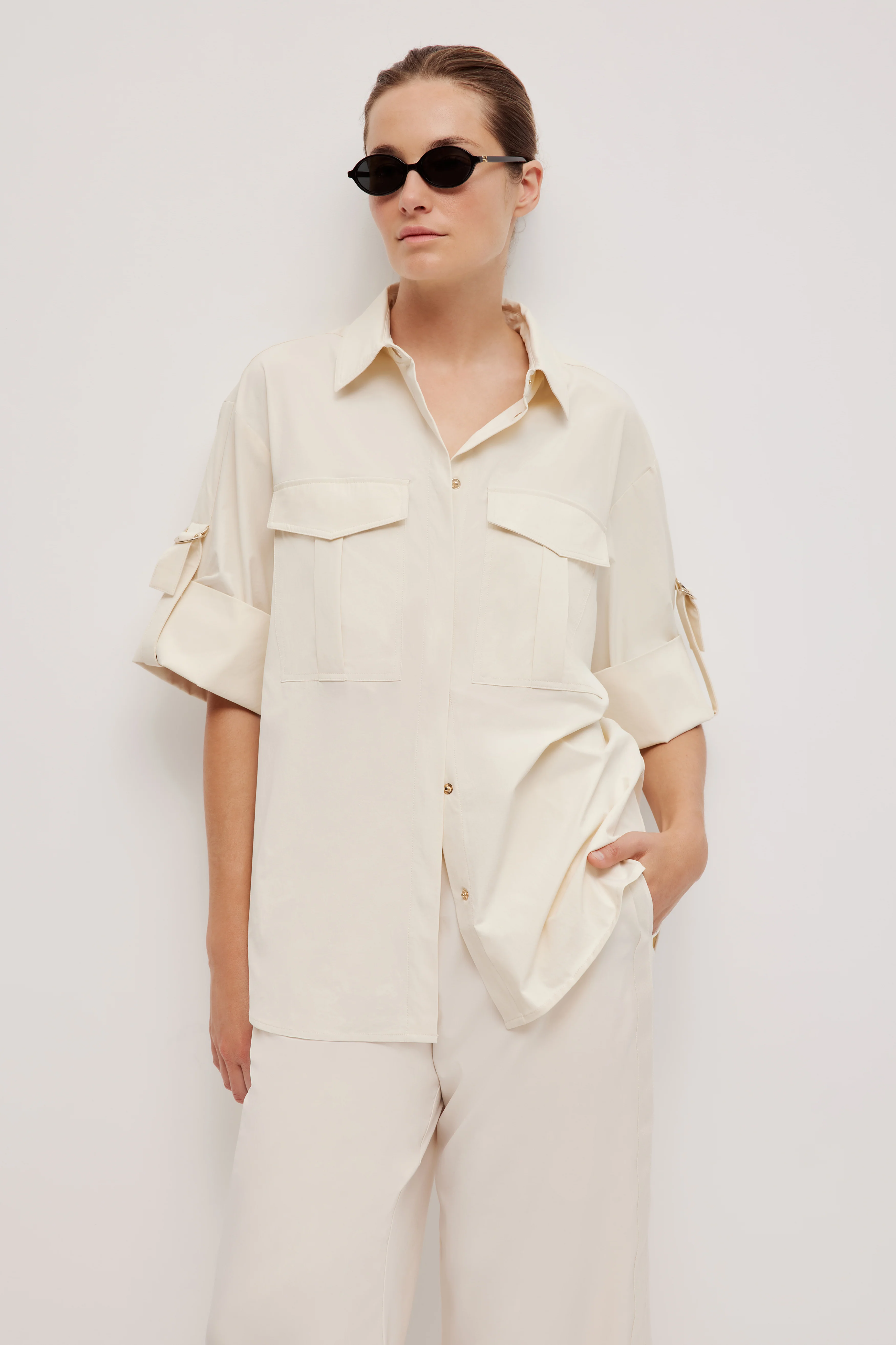 Oversized Utility Shirt 443