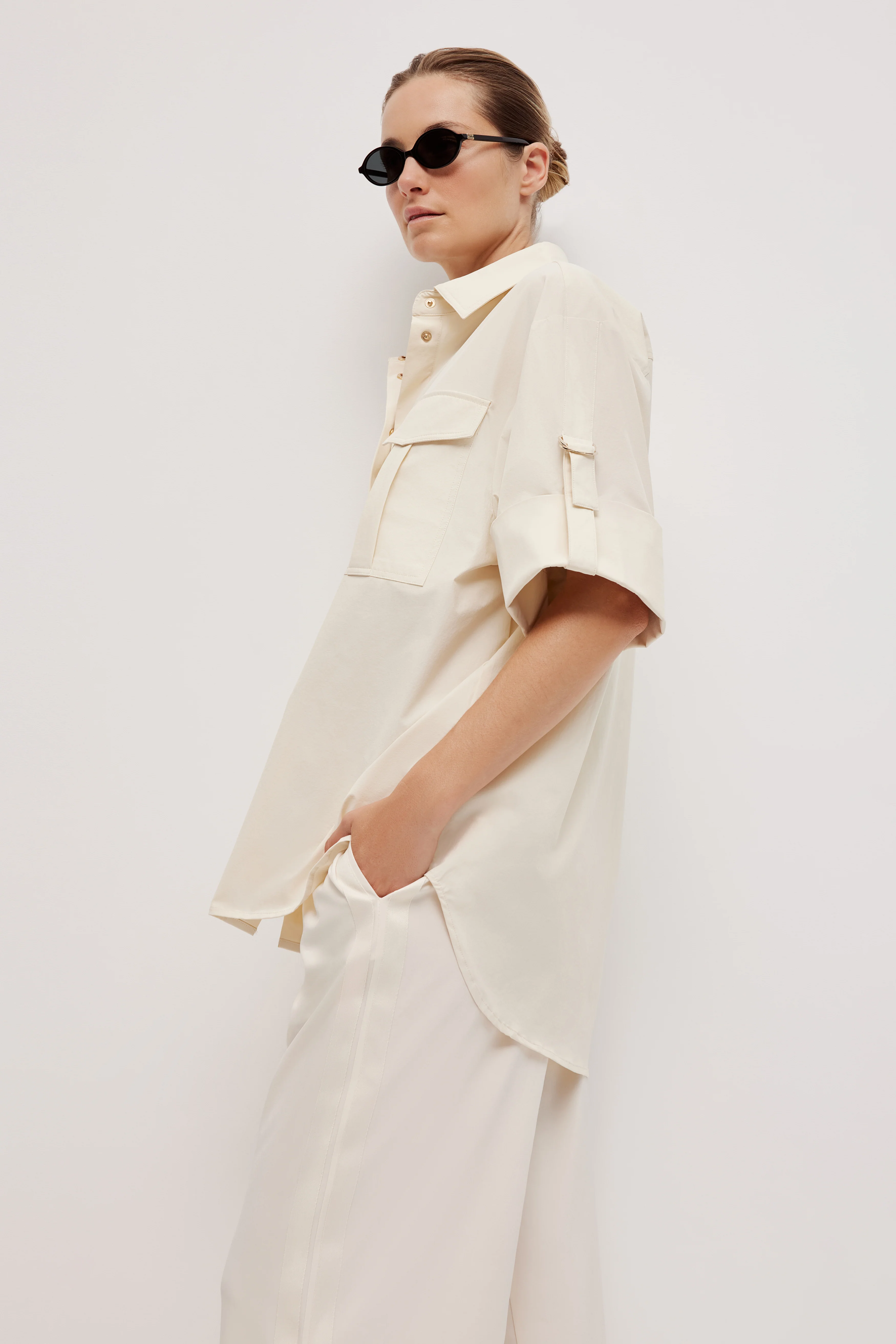 Oversized Utility Shirt 443