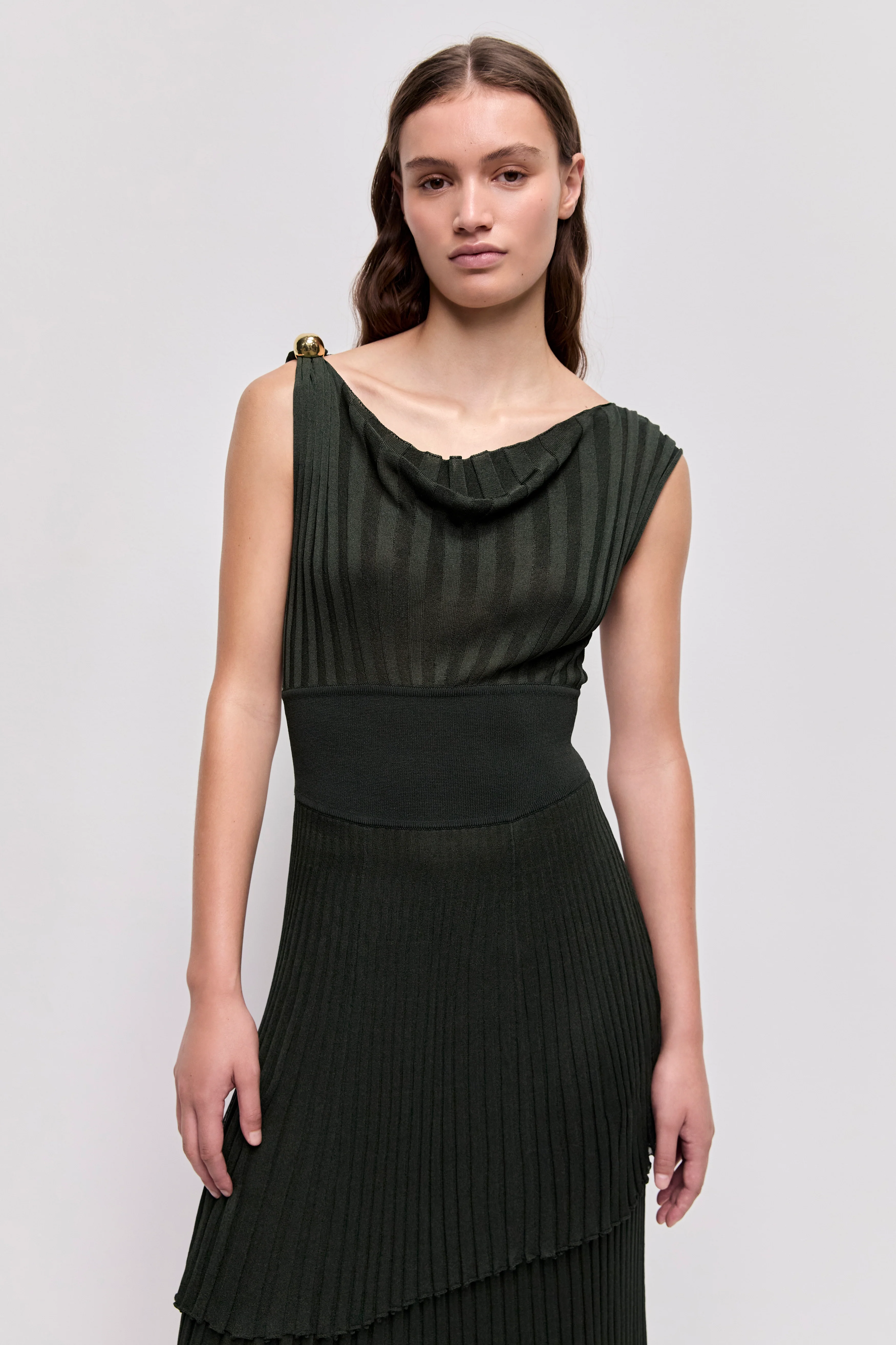 Carmine Knit Midi Dress
