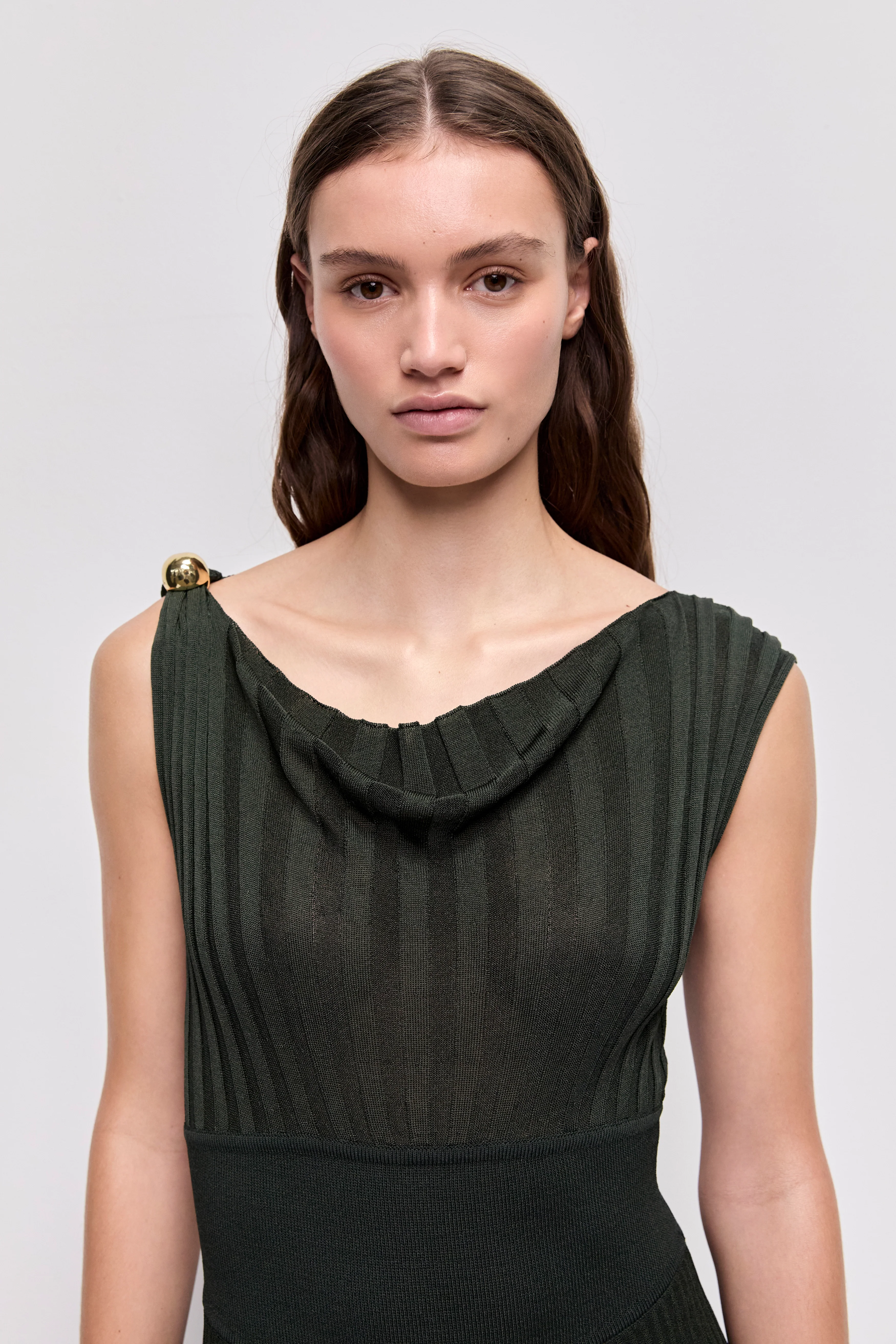Carmine Knit Midi Dress
