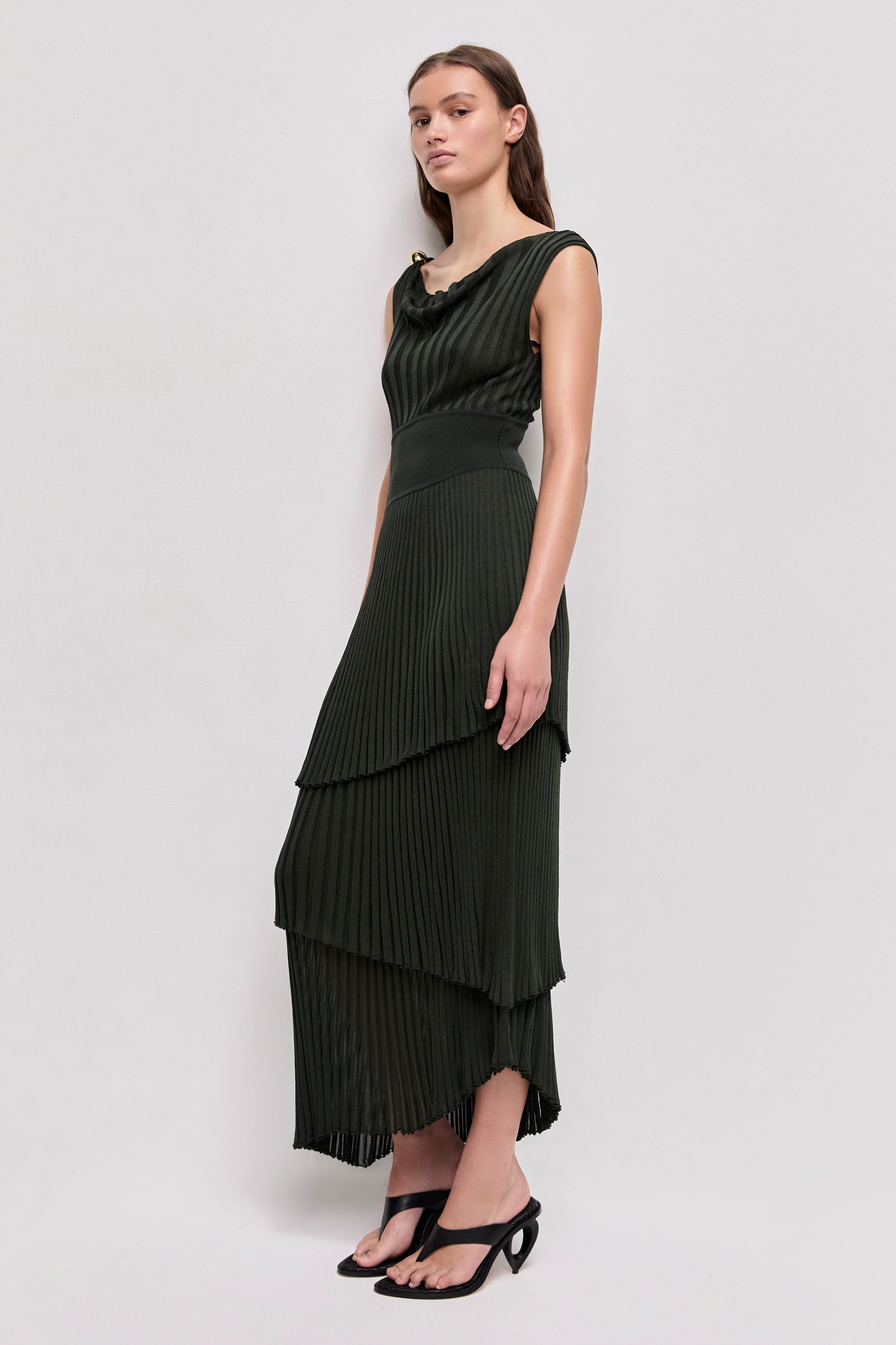 Carmine Knit Midi Dress