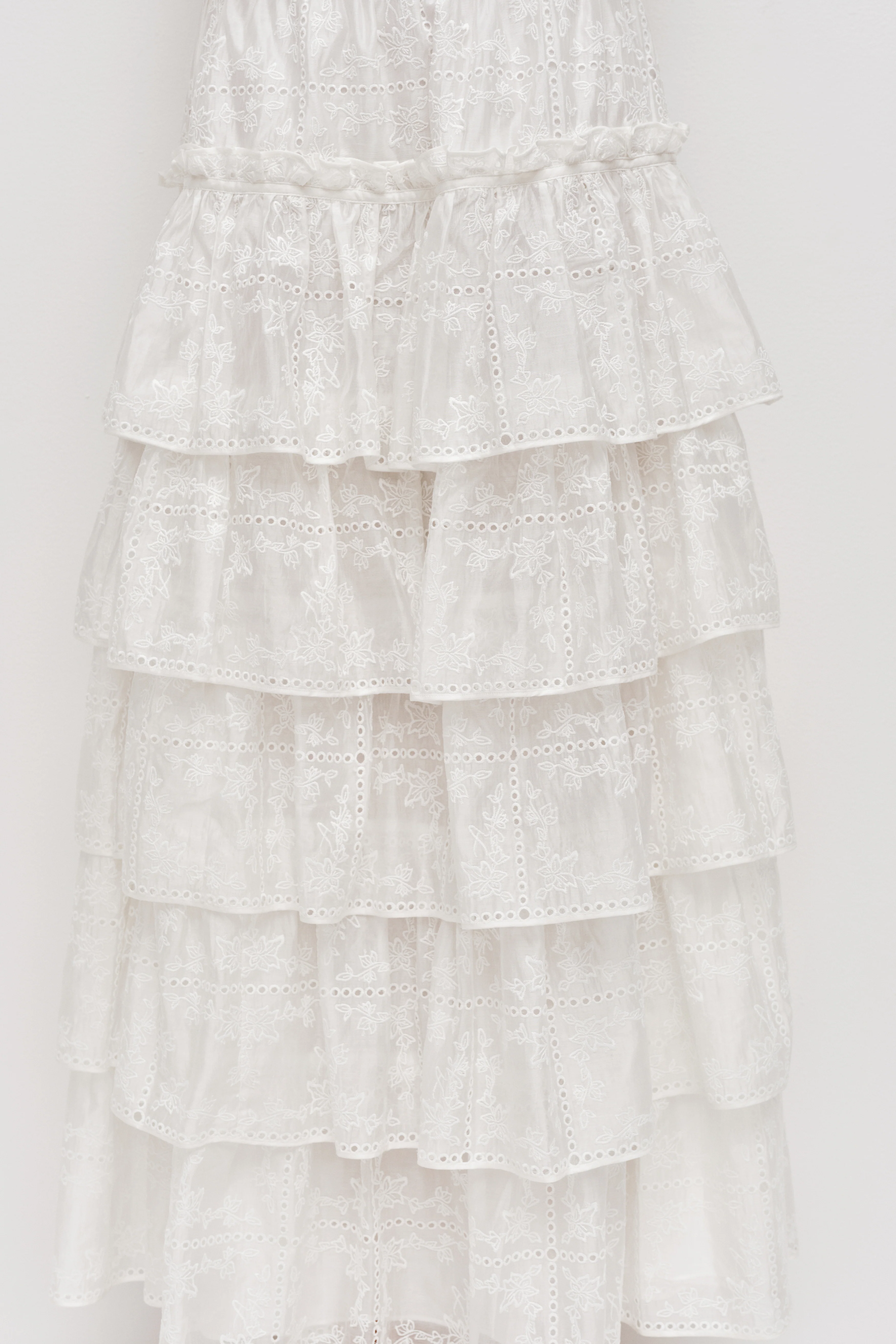 Merritt Embroidered Midi Skirt