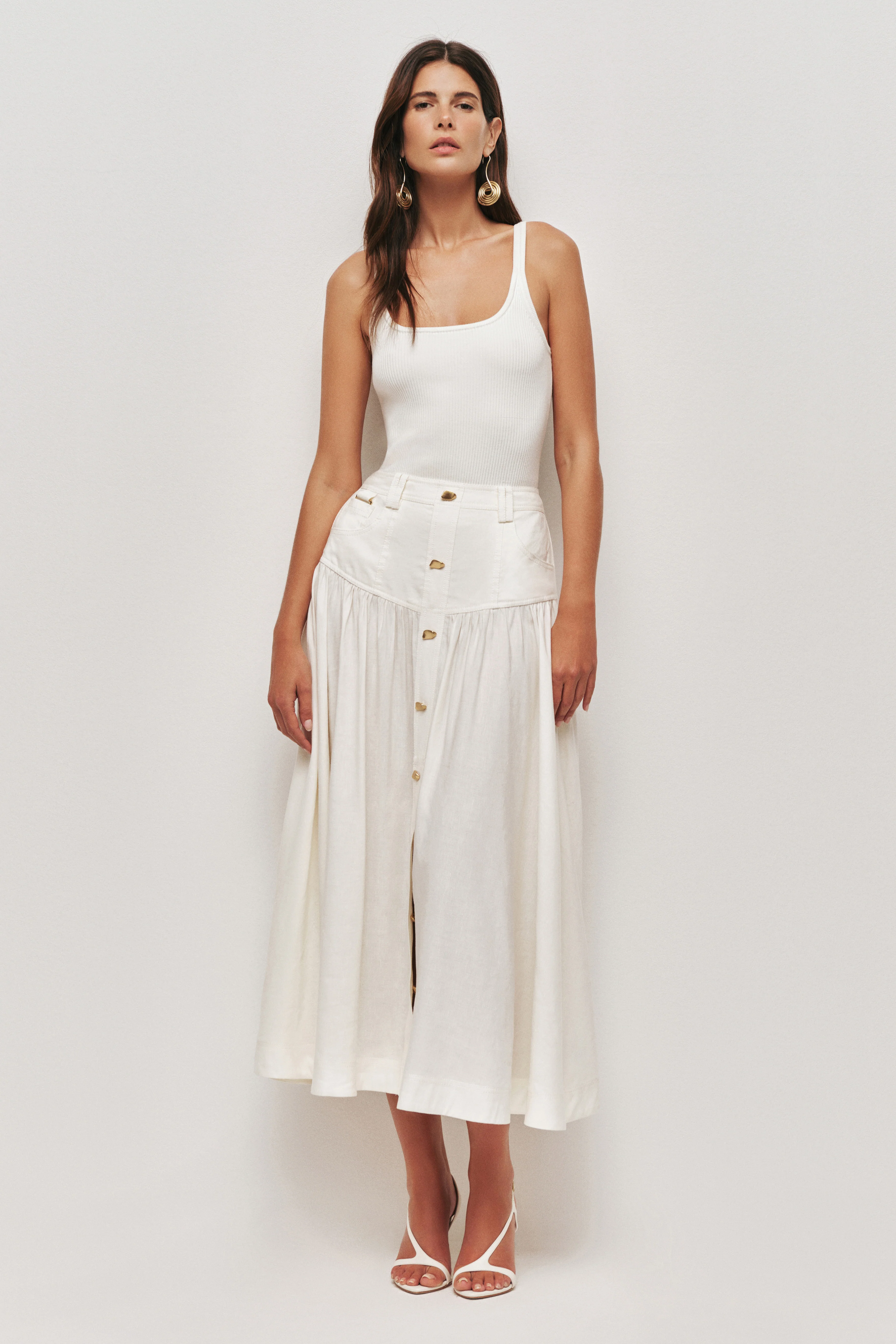 Solene Midi Skirt