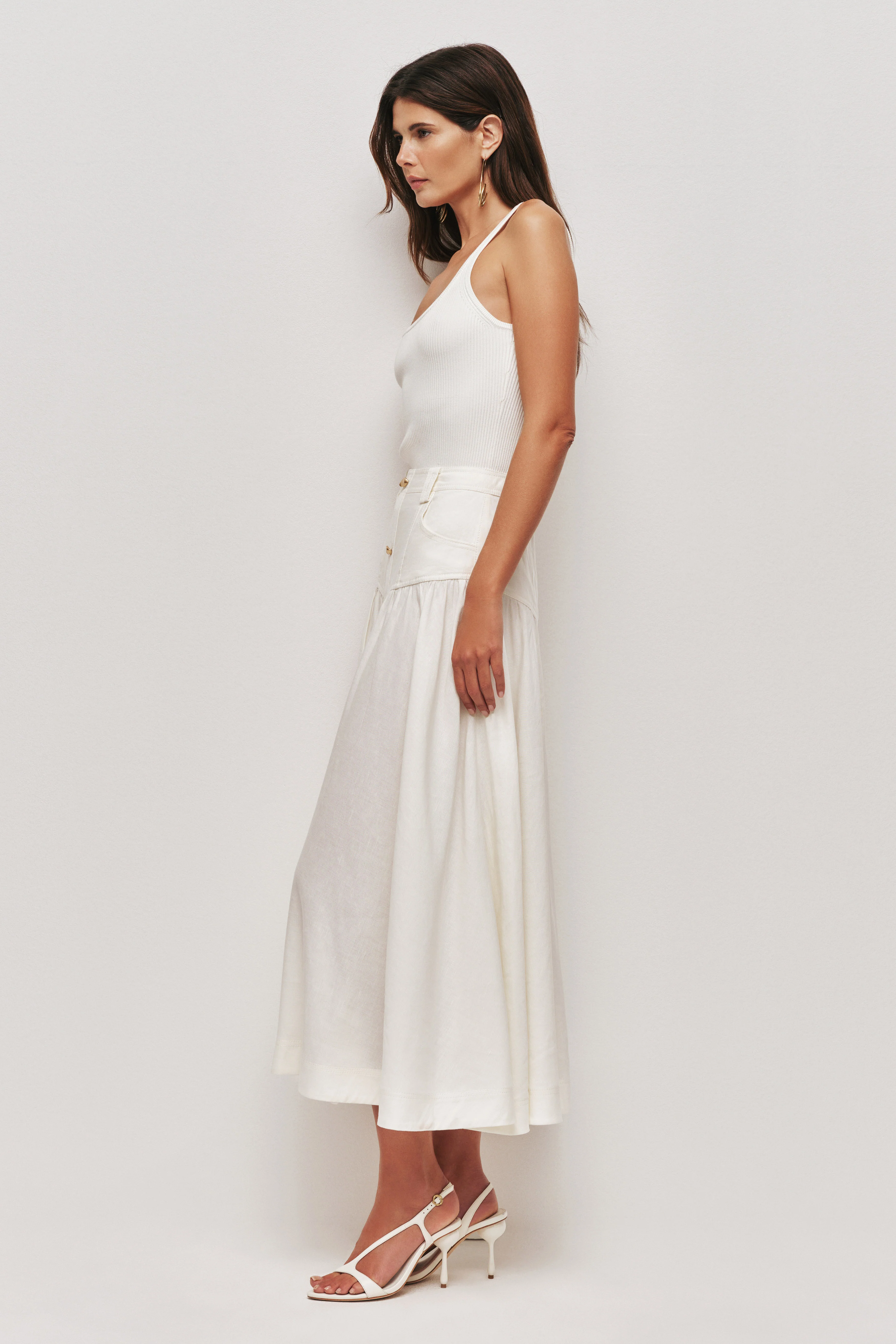 Solene Midi Skirt
