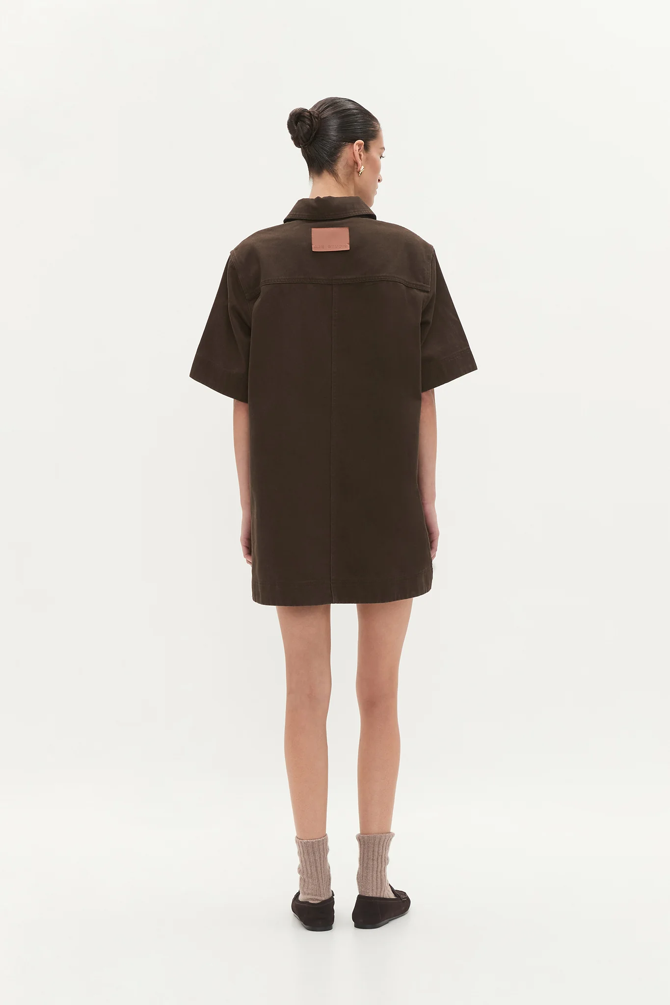Junee Denim Shirt Dress