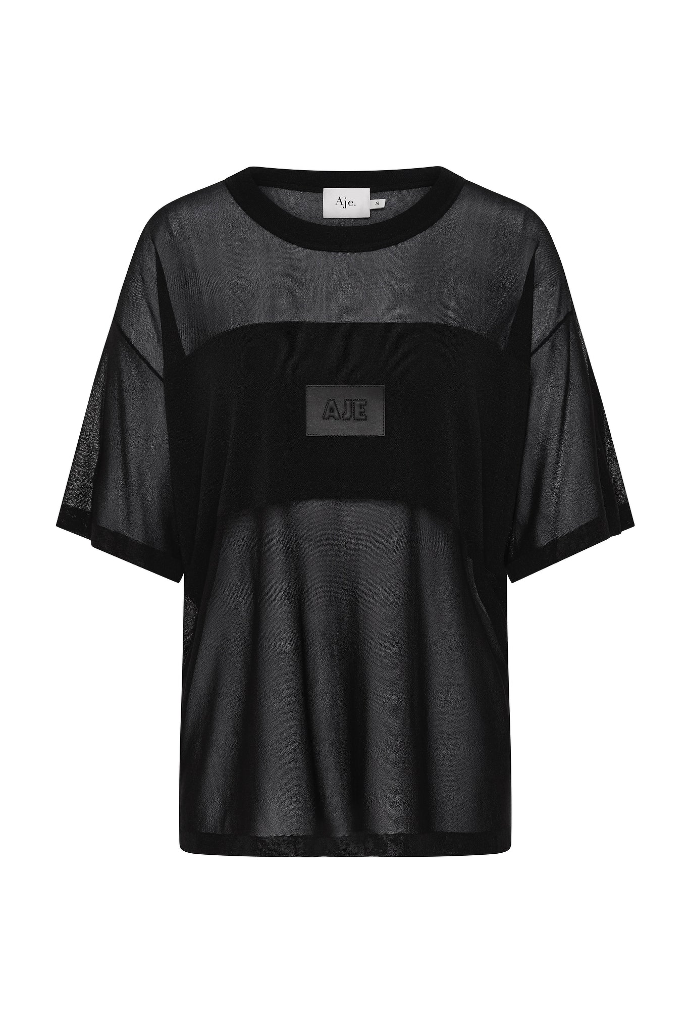 Noir Logo Knit Tee