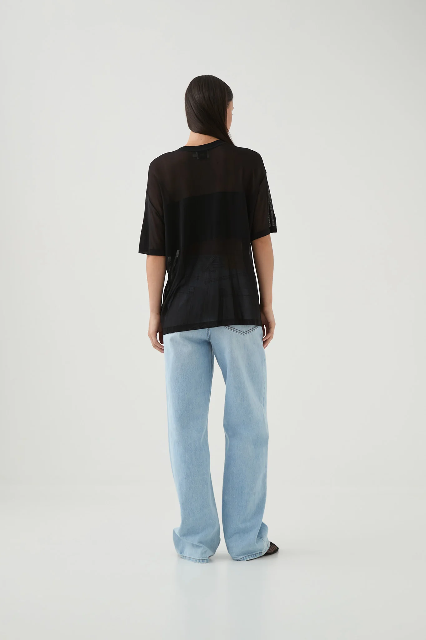 Noir Logo Knit Tee