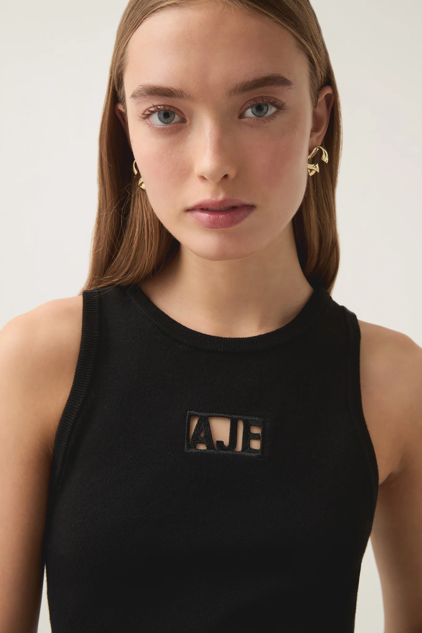 Nerina Logo Cut Out Tank