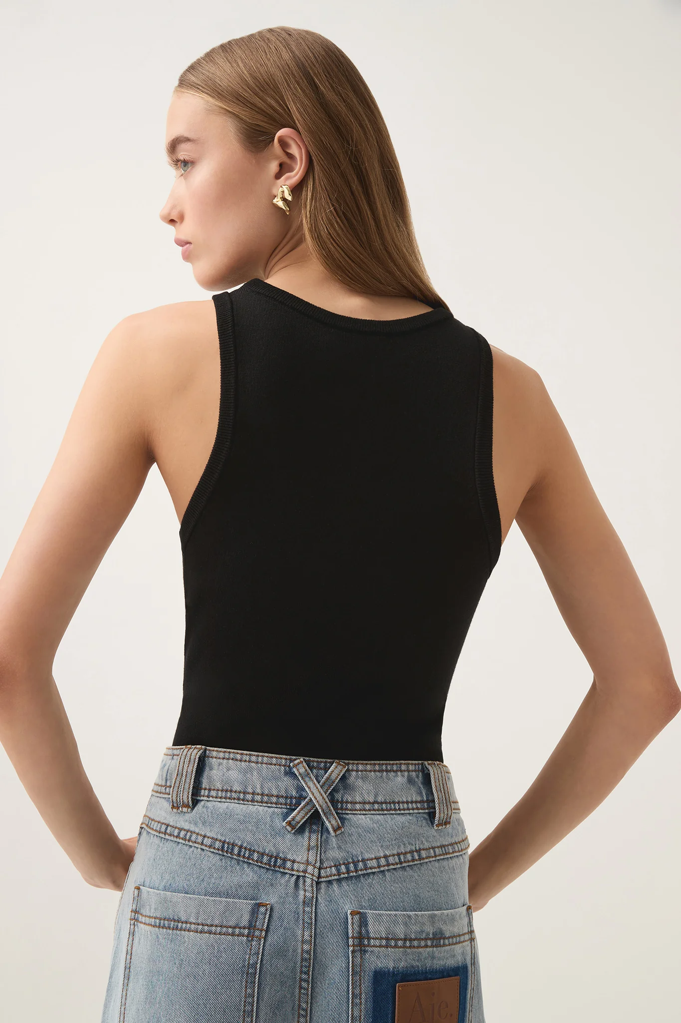 Nerina Logo Cut Out Tank