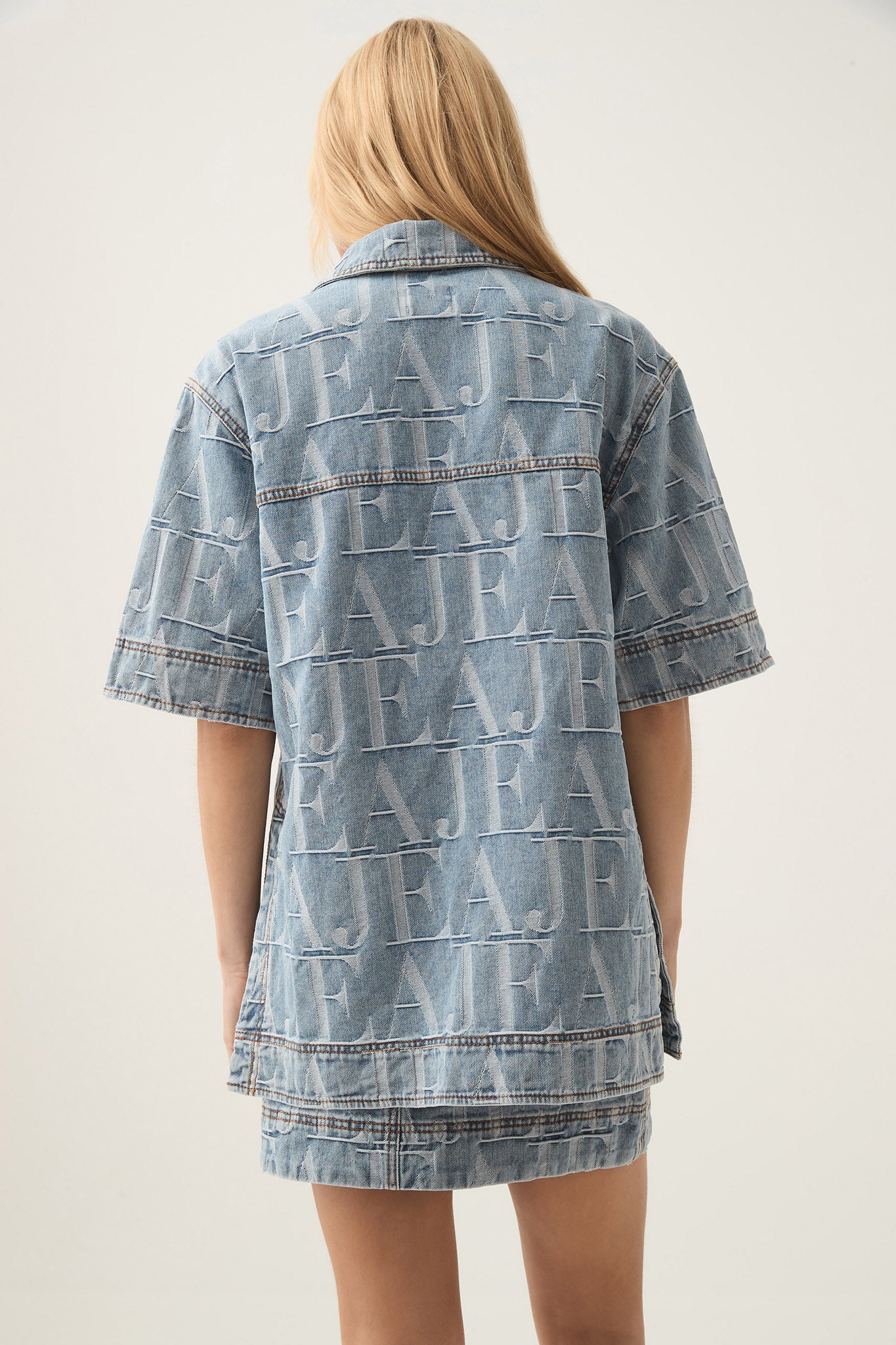 Nostalgia Jacquard Denim Shirt