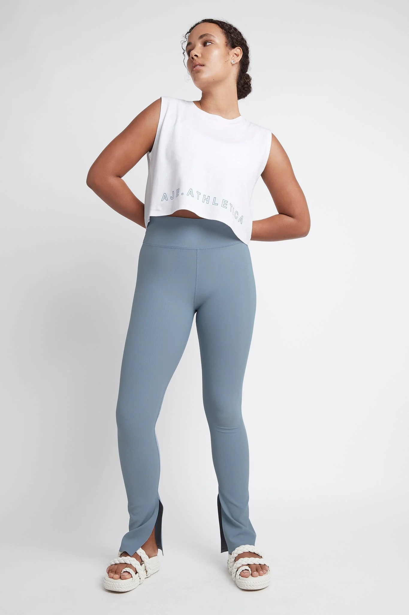 15944-high-waist-split-hem-legging-205-6.webp High Waist Split Hem Legging 205