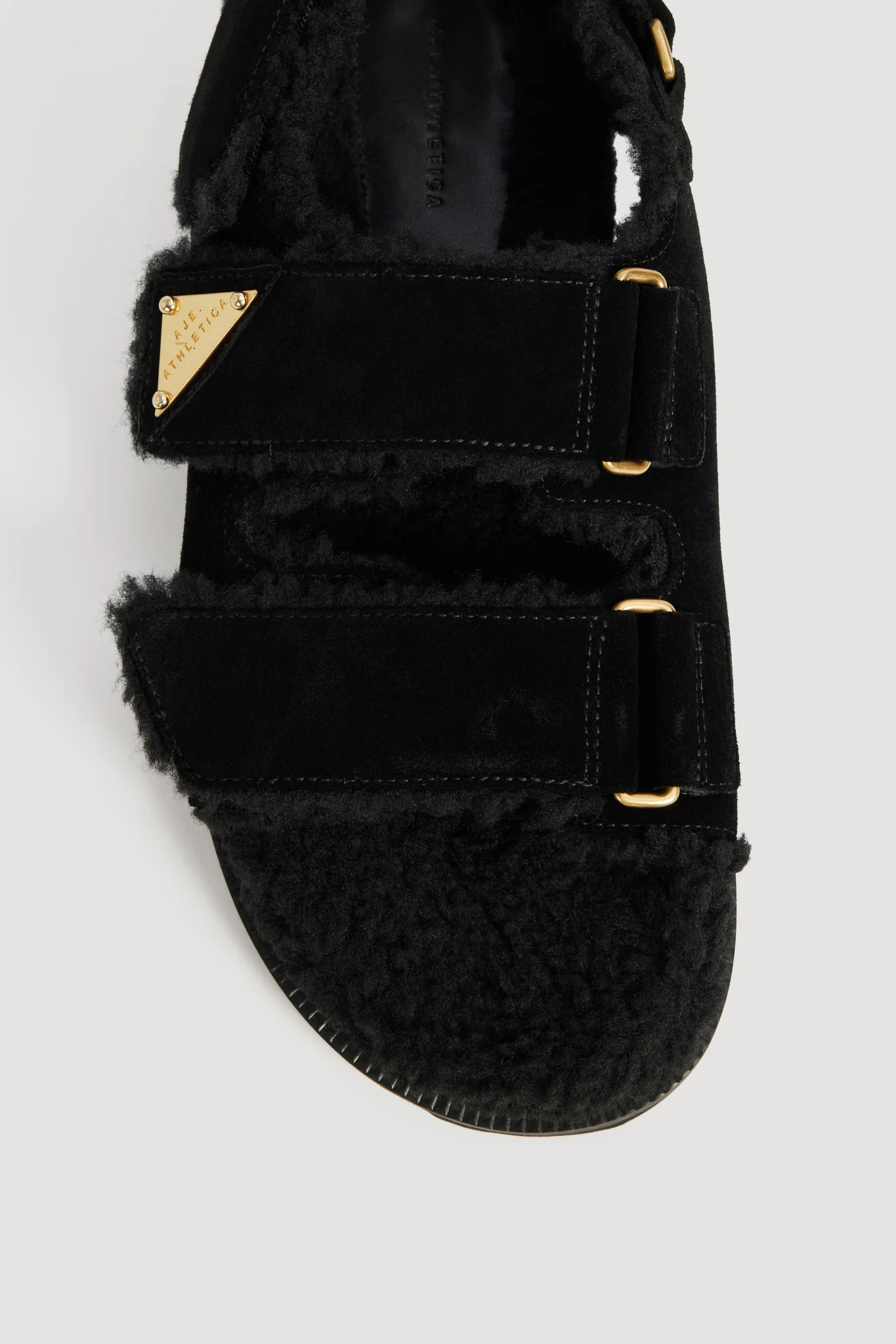 Fluffy Strap Sandal
