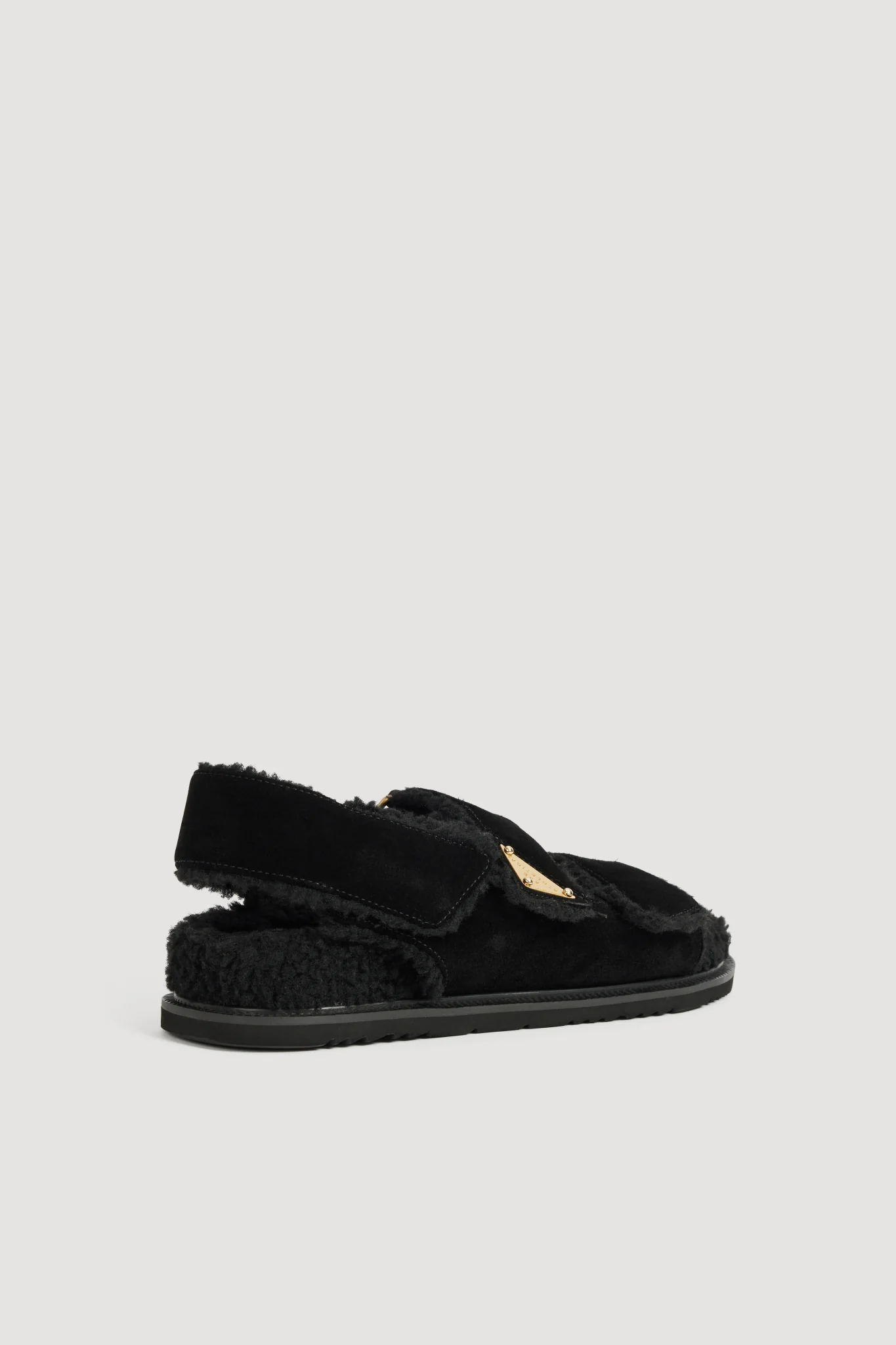 Fluffy Strap Sandal