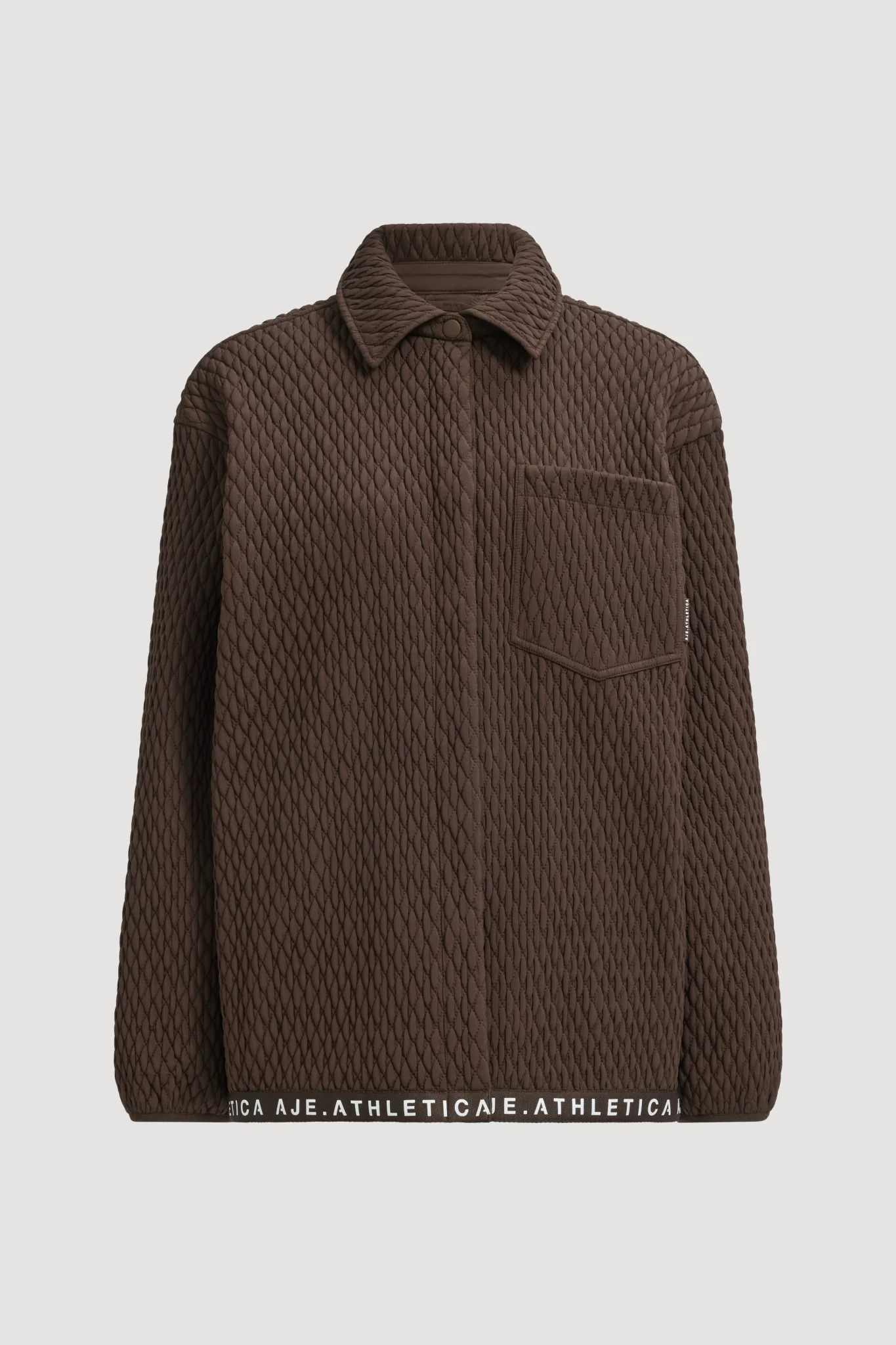 Quilted Logotape Shirt 406